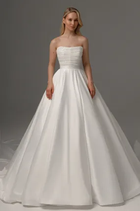 2 in 1 Wedding Dress Elu With Detachable Protea Skirt