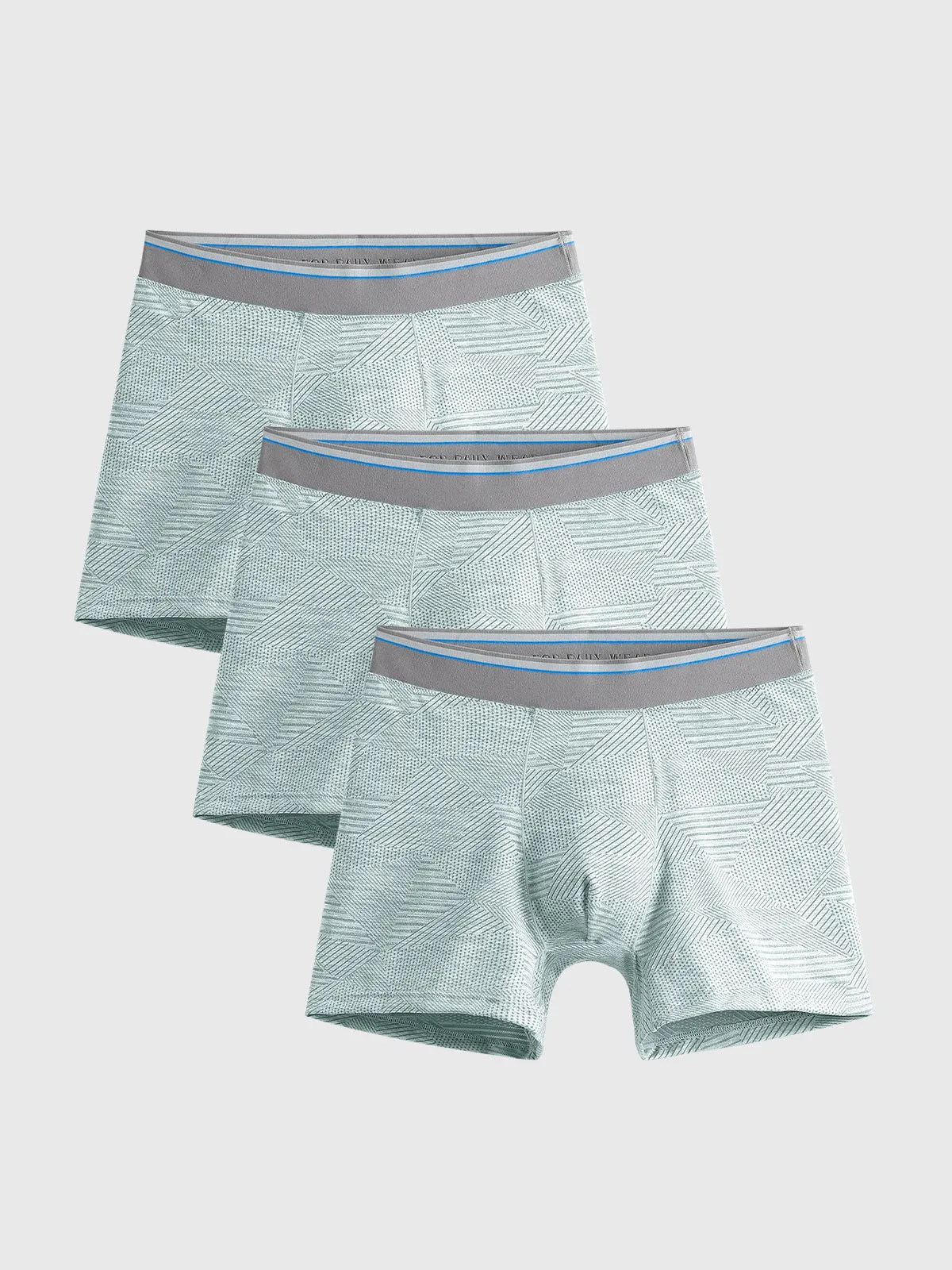 3-Pack AIRFLOW 5" Pattern Boxer Brief