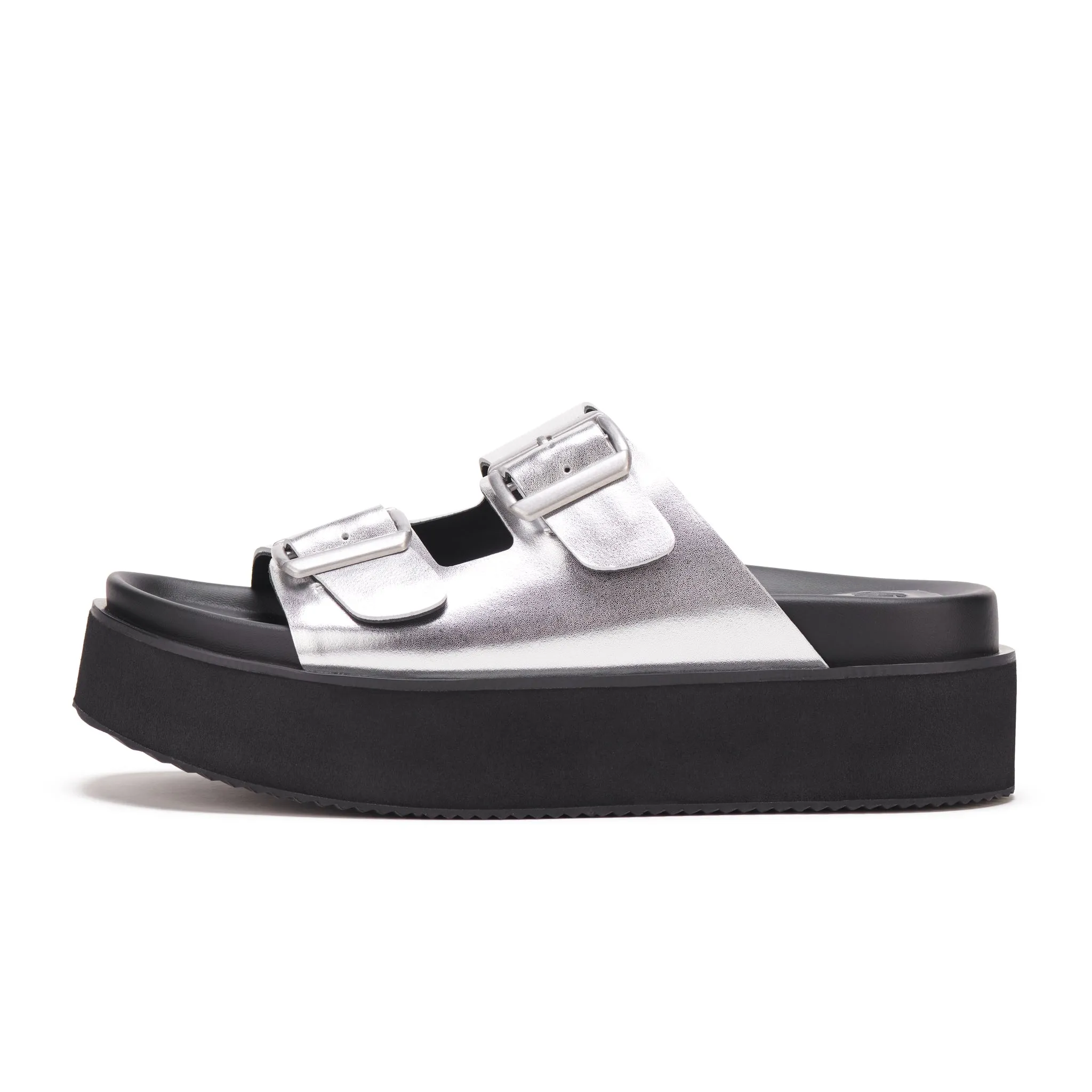 Ace Slide Silver/Black