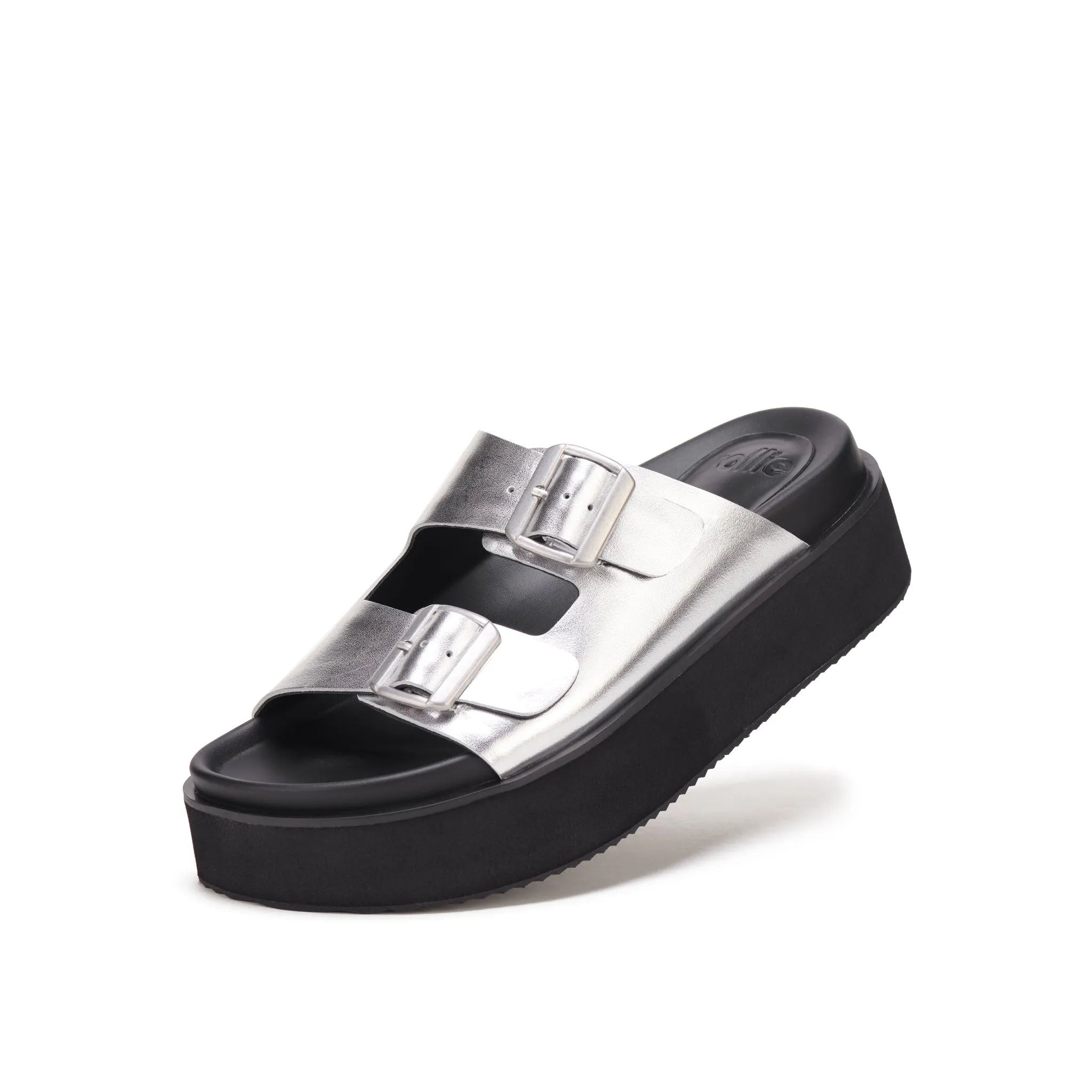 Ace Slide Silver/Black