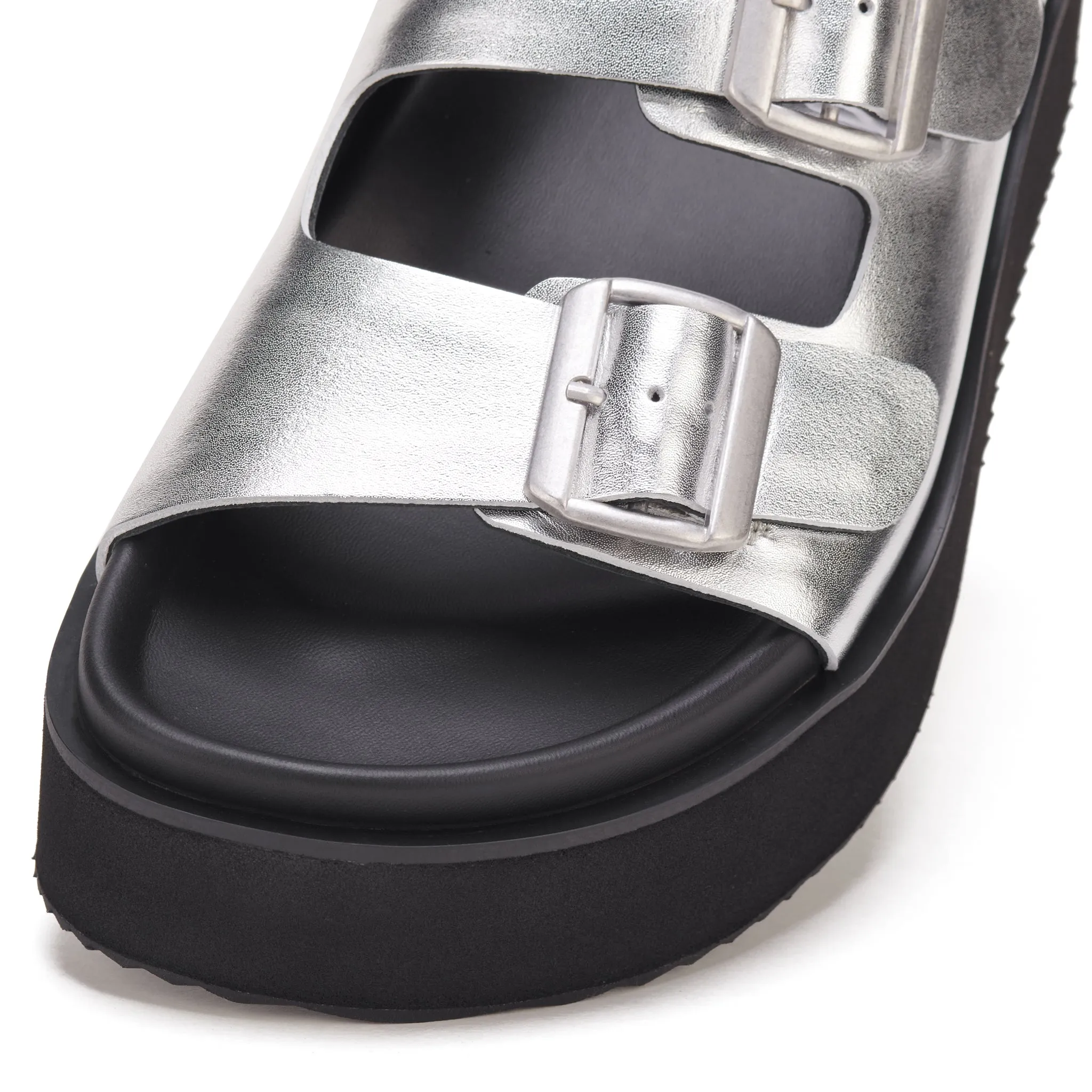 Ace Slide Silver/Black