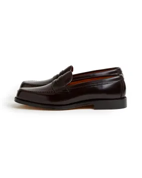 Alden Cordovan Penny Loafer: Dark Burgundy 986