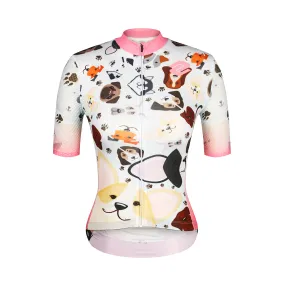 All Days SS Dog pink Women Jersey