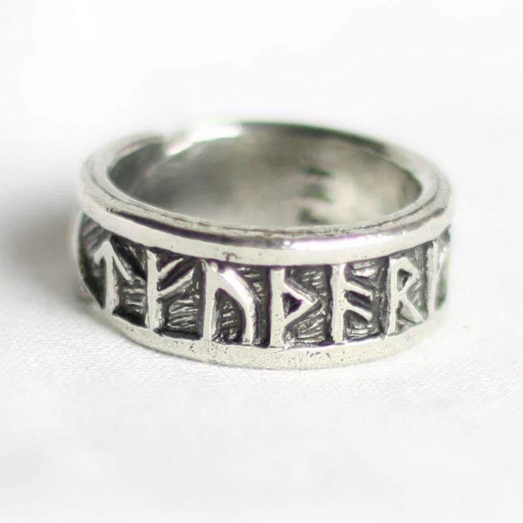 Asgard Rune Ring – Pewter or Sterling Silver