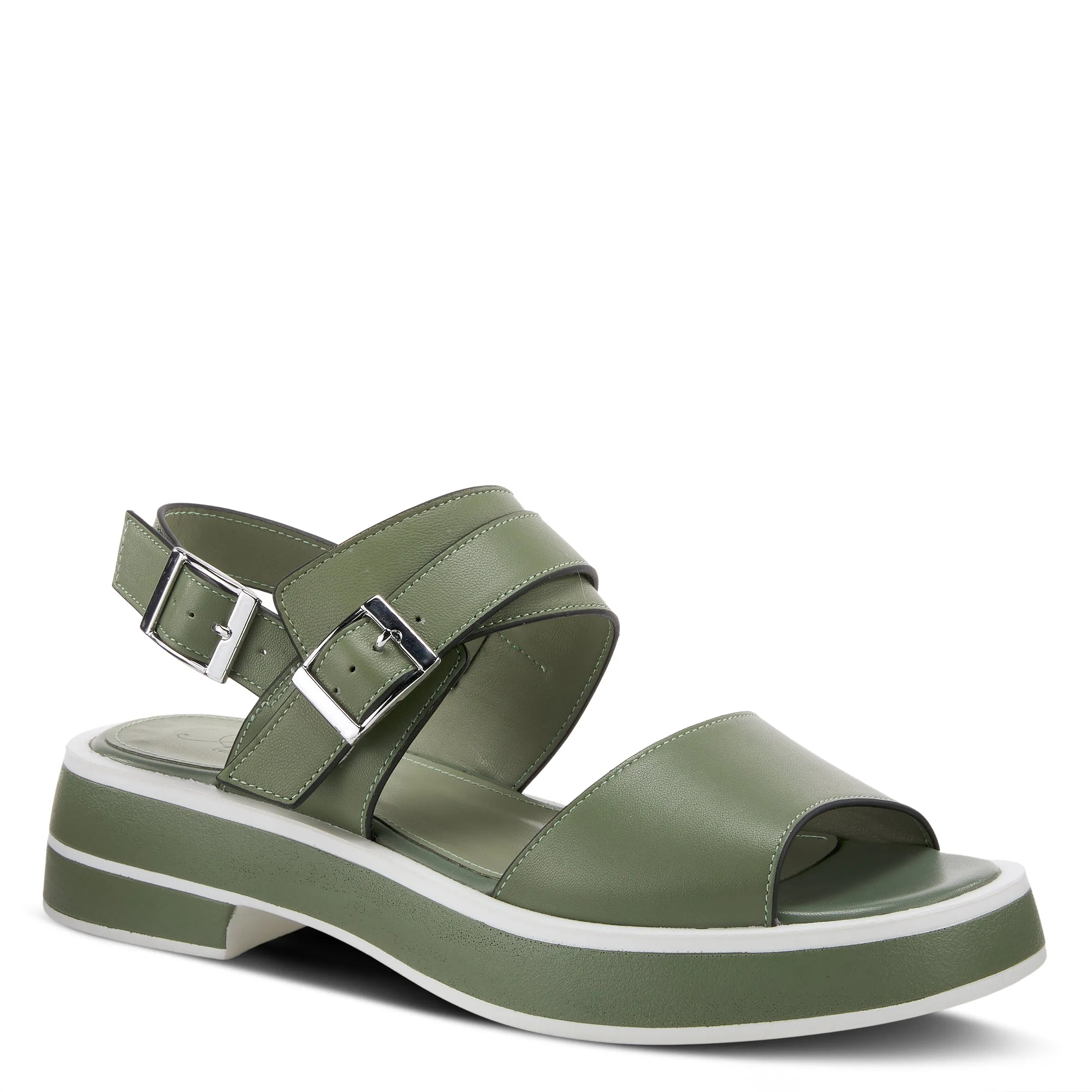 AZURA SHOSHI QUARTER STRAP SANDALS