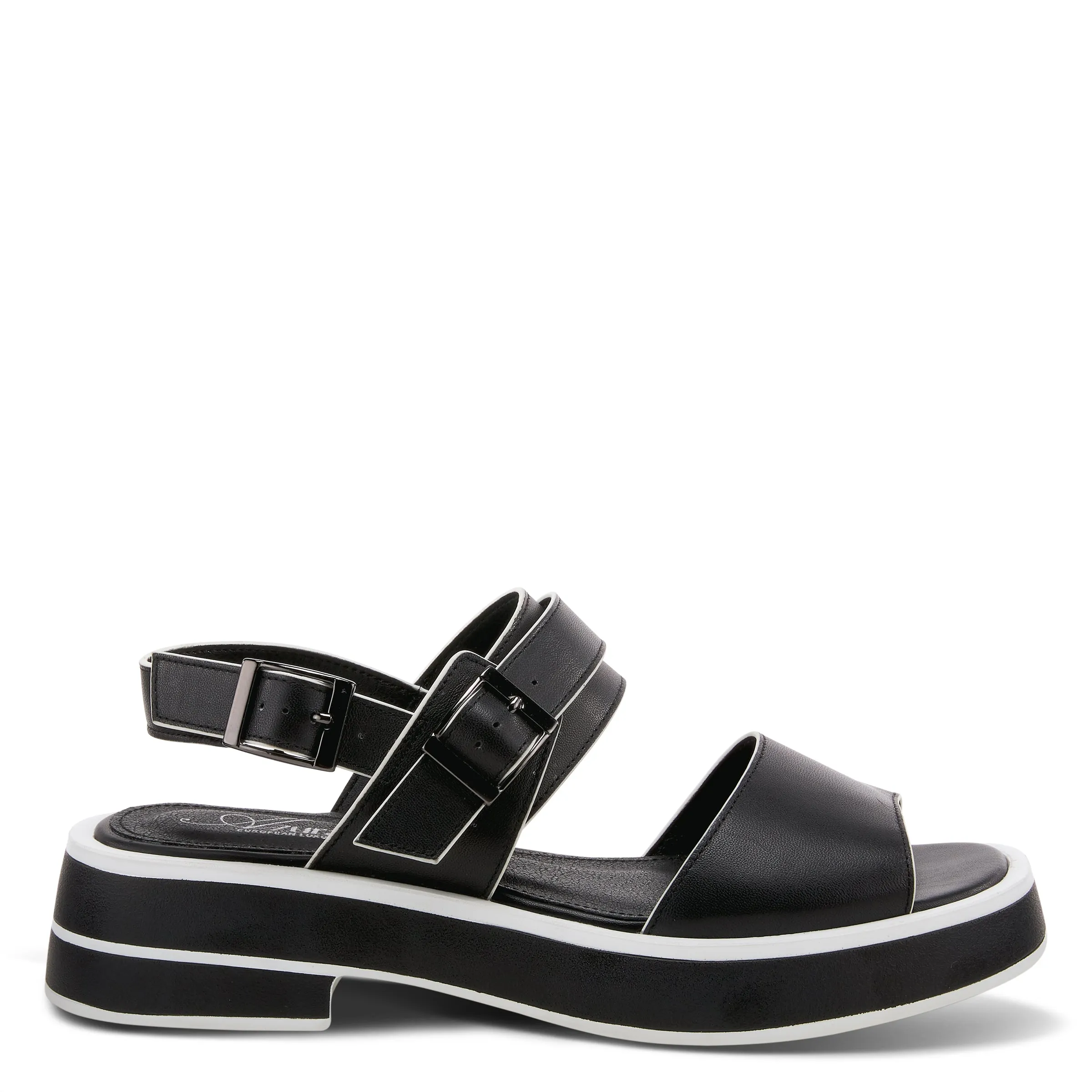 AZURA SHOSHI QUARTER STRAP SANDALS