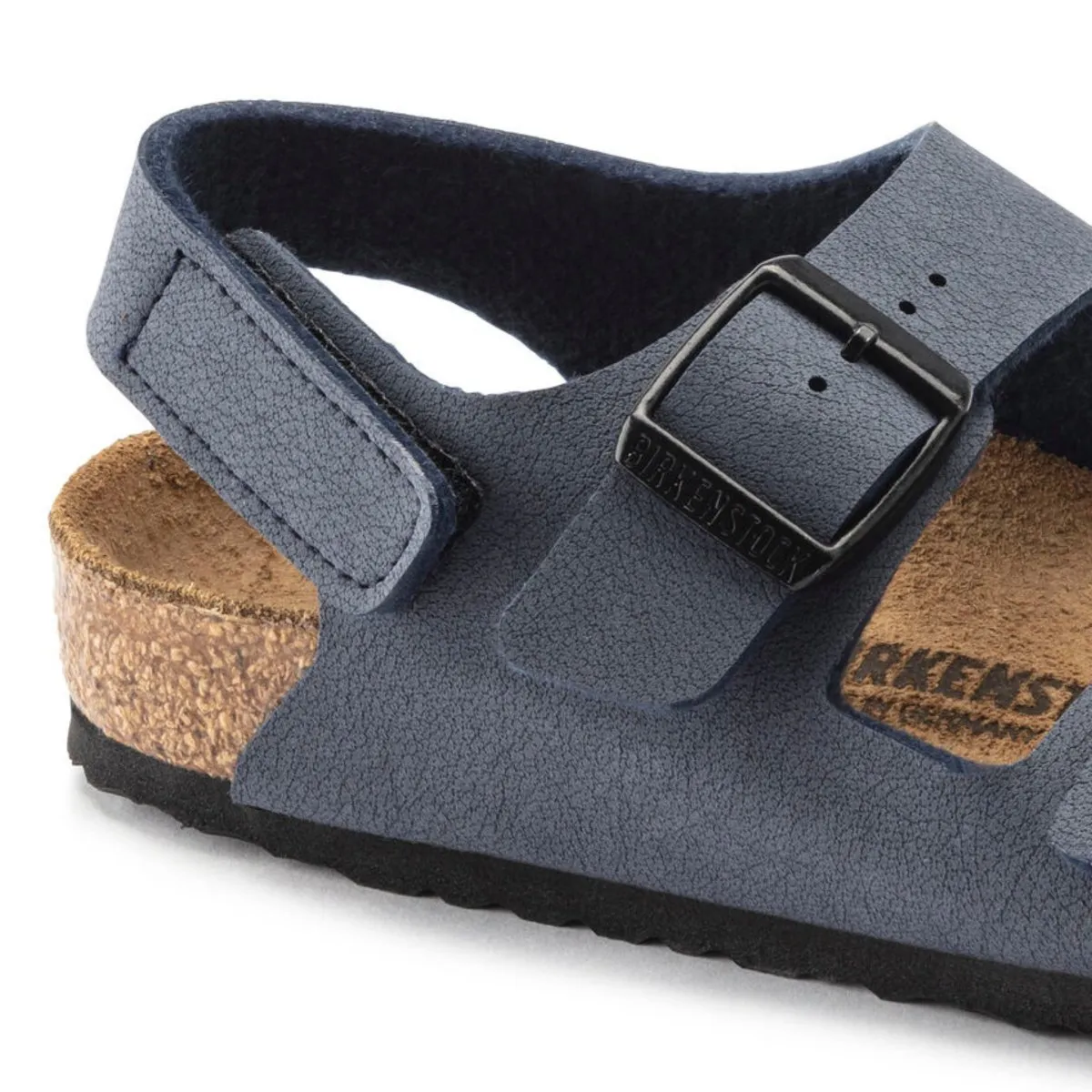 Birkenstock Boy's Milano Navy Canvas H&L