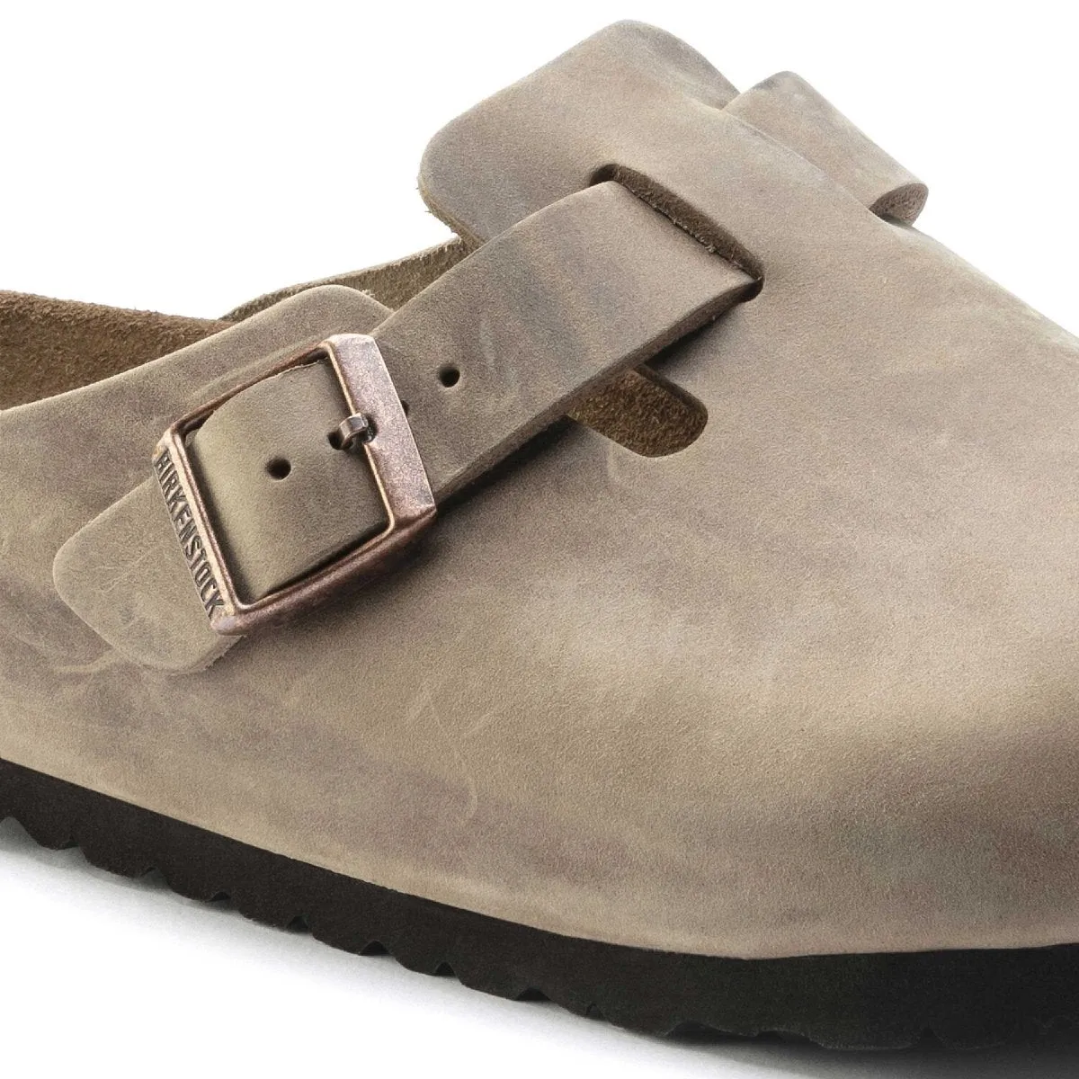 Birkenstock Men's Boston SOFT Footbed Tobacco Oiled