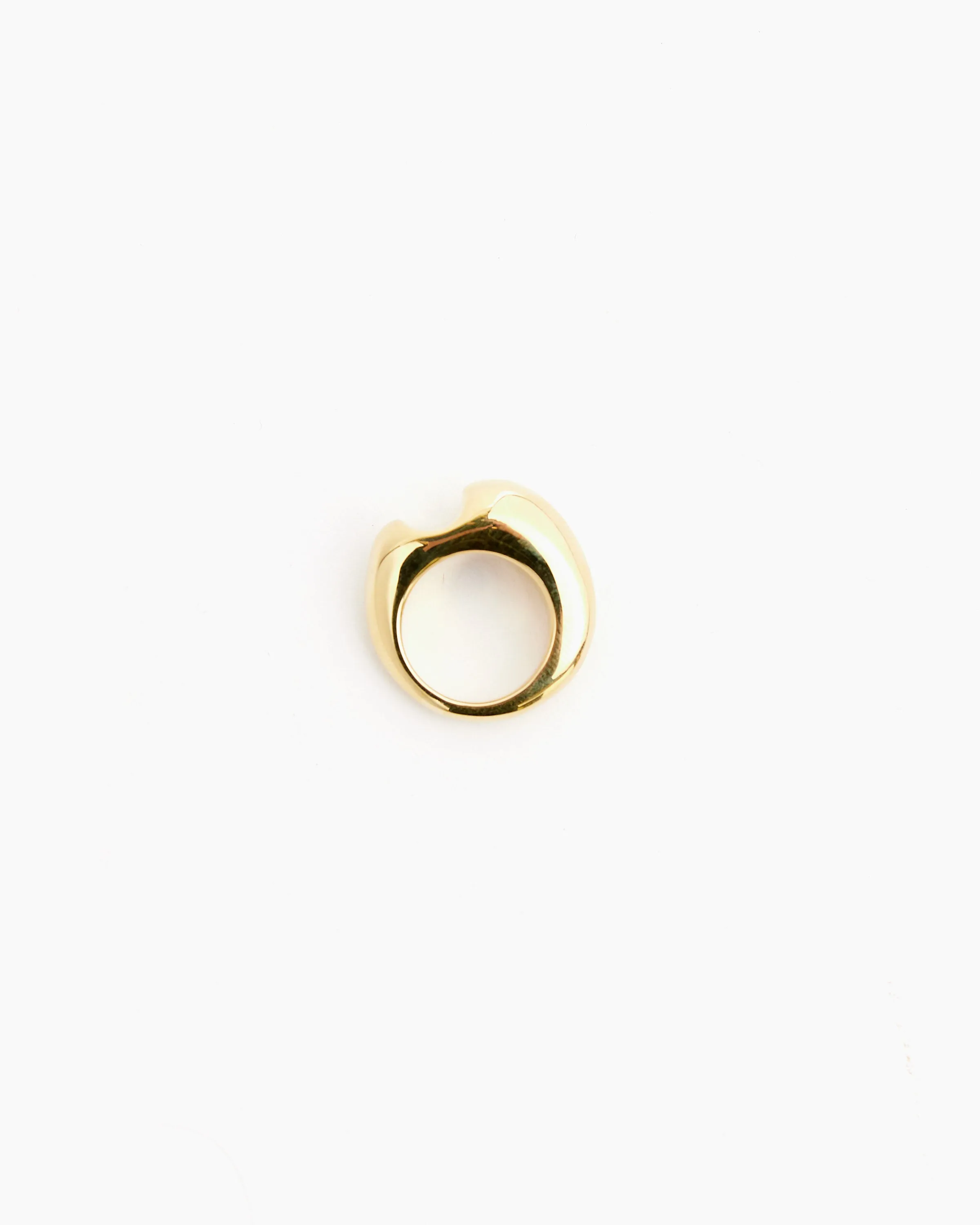 Bite Ring in Brass