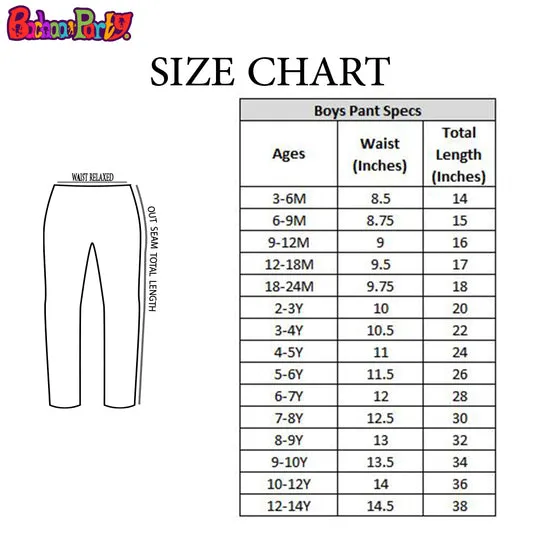 Boys Cotton Twill Pant Flash-Steel Grey