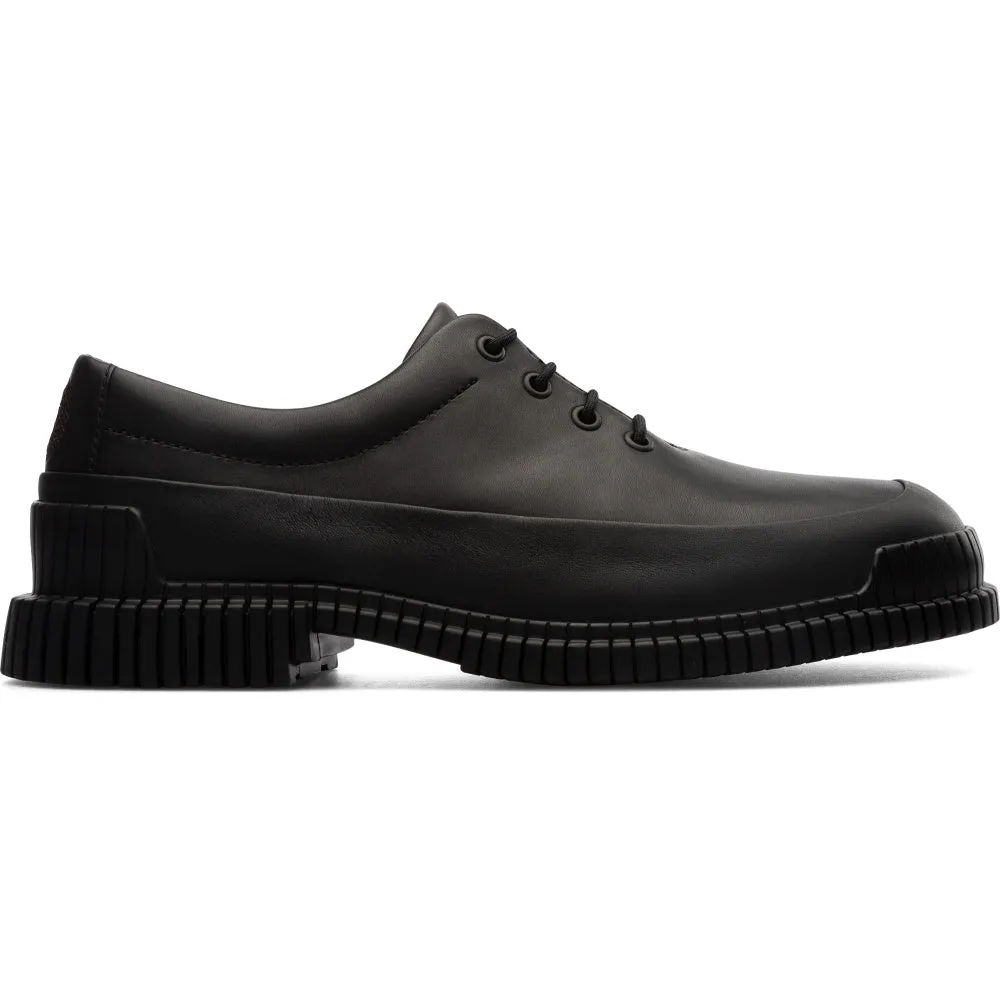    Camper Pix Black leather lace-up shoes