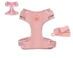 Candy Pink Leash & Harness Set