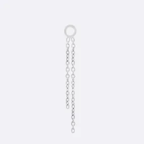 Cascade 2 Charm - 14K WHITE