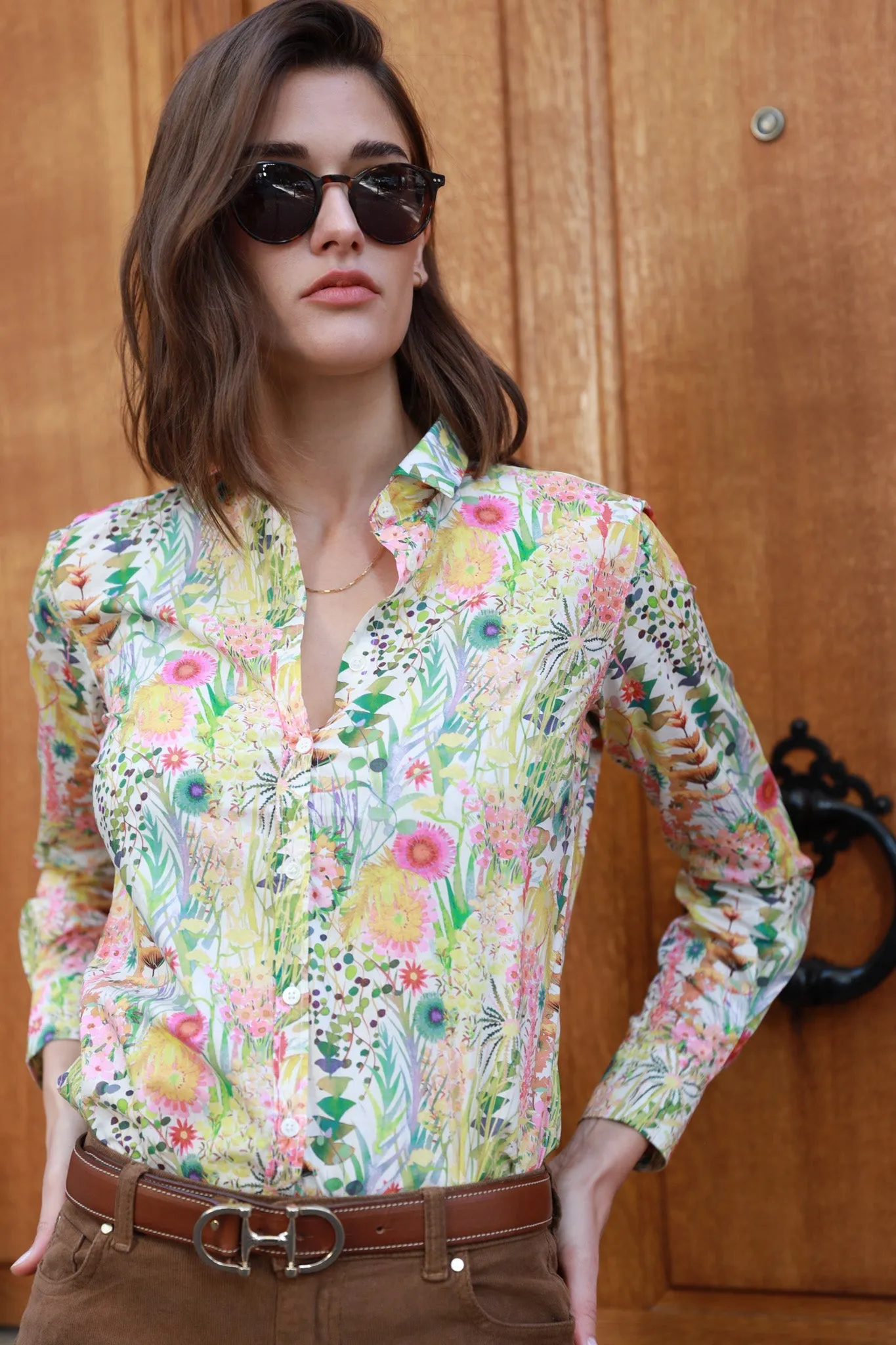 Chemisier Canelle en coton Liberty of London - Fleurs multicolores