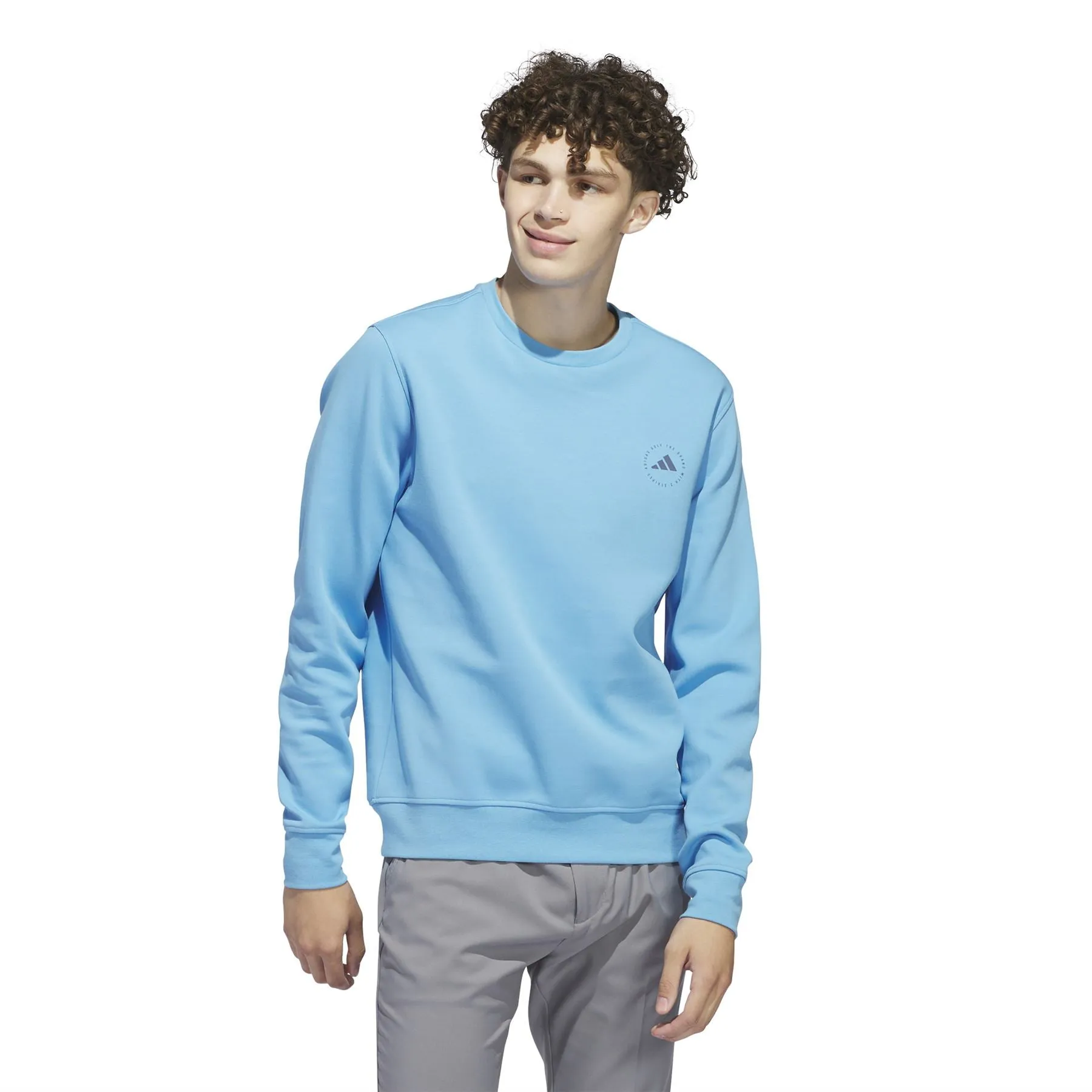 Core Crew Neck Regular Fit Sweatshirt Blue Burst - SS24