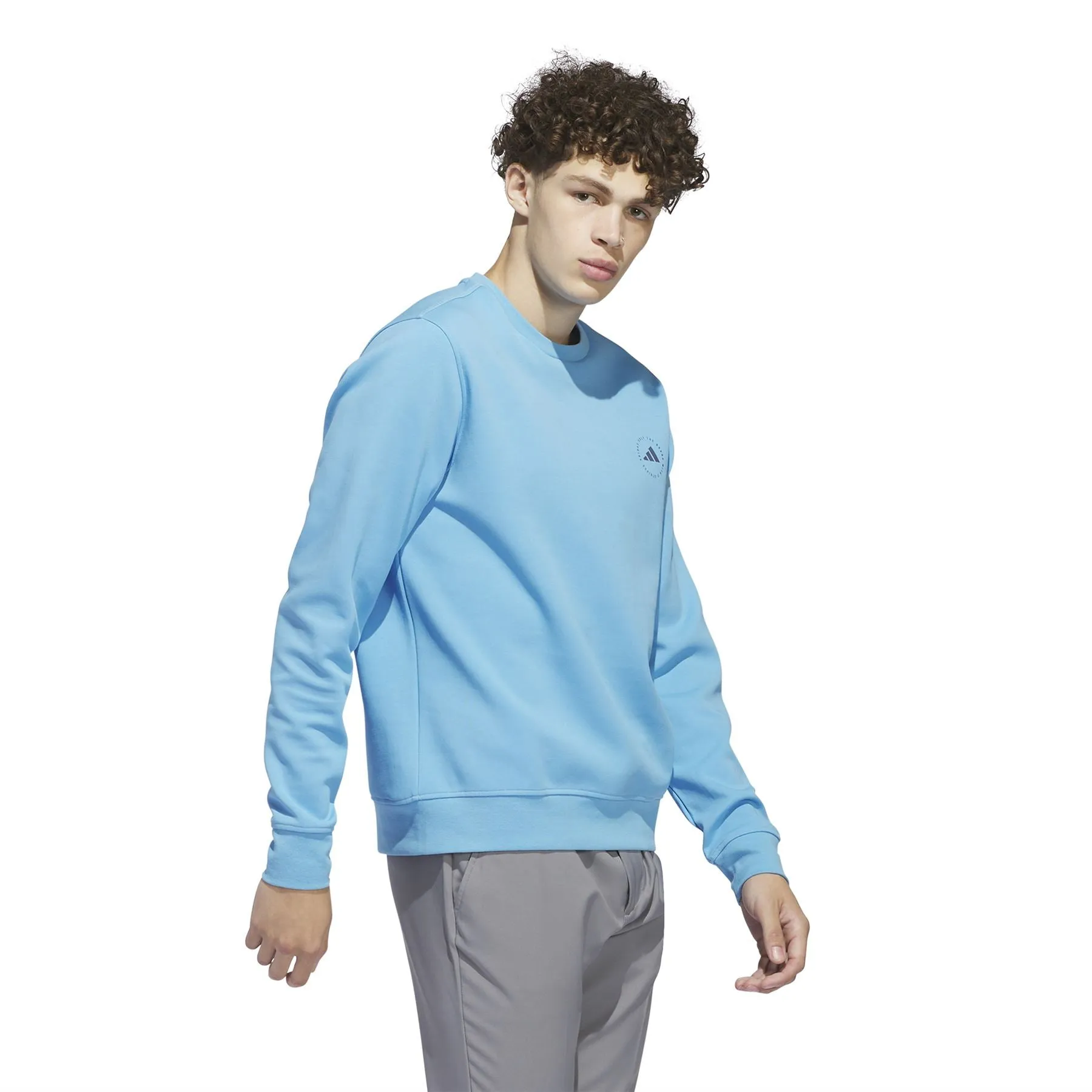 Core Crew Neck Regular Fit Sweatshirt Blue Burst - SS24