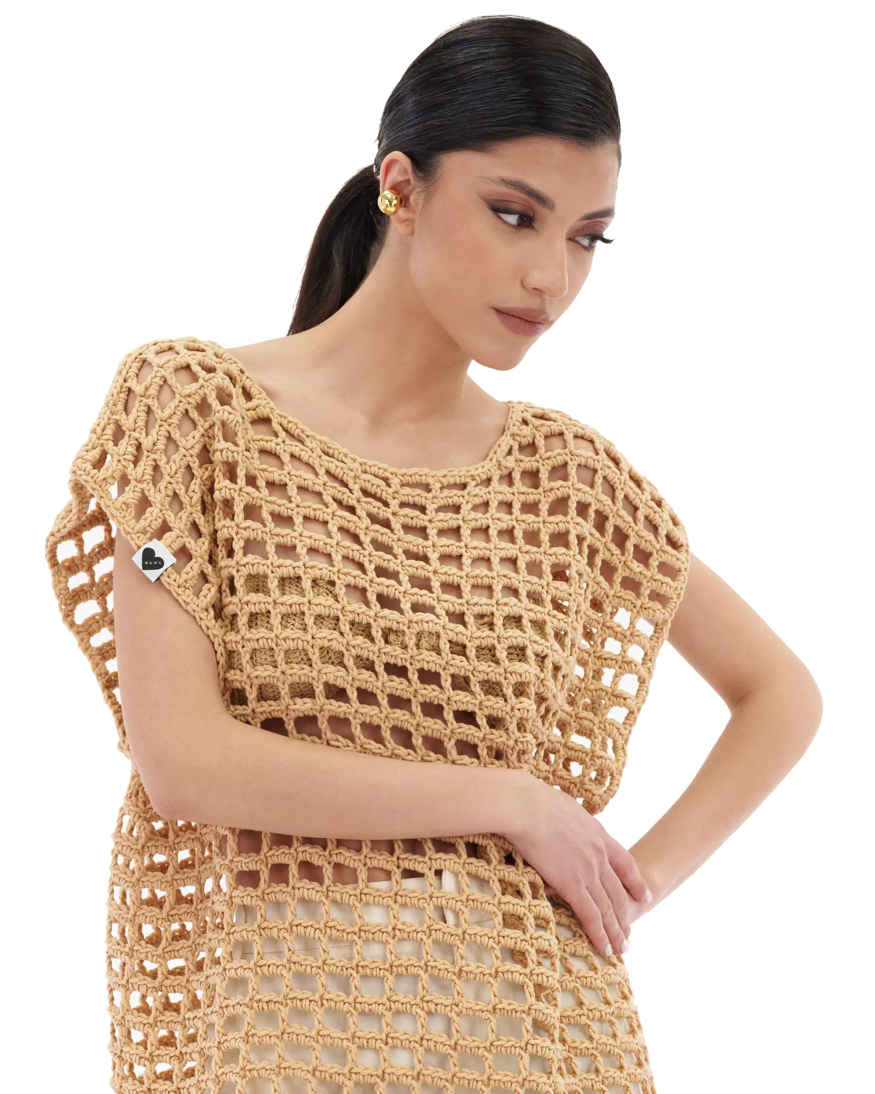 Crochet Net Dress