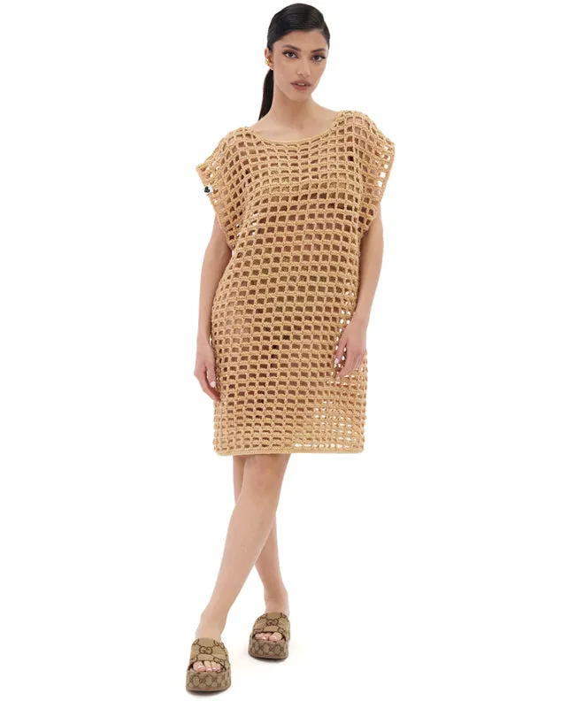 Crochet Net Dress