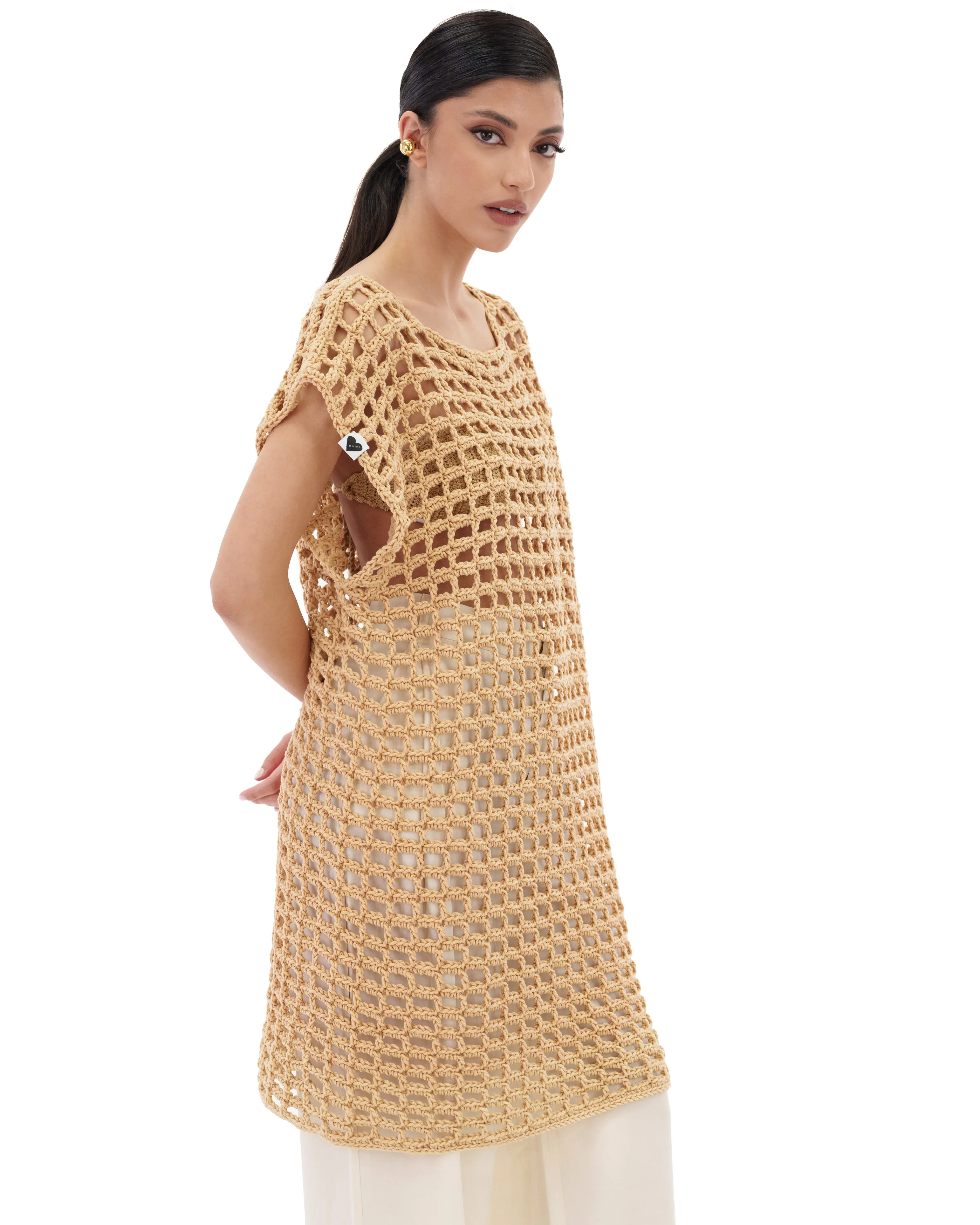 Crochet Net Dress