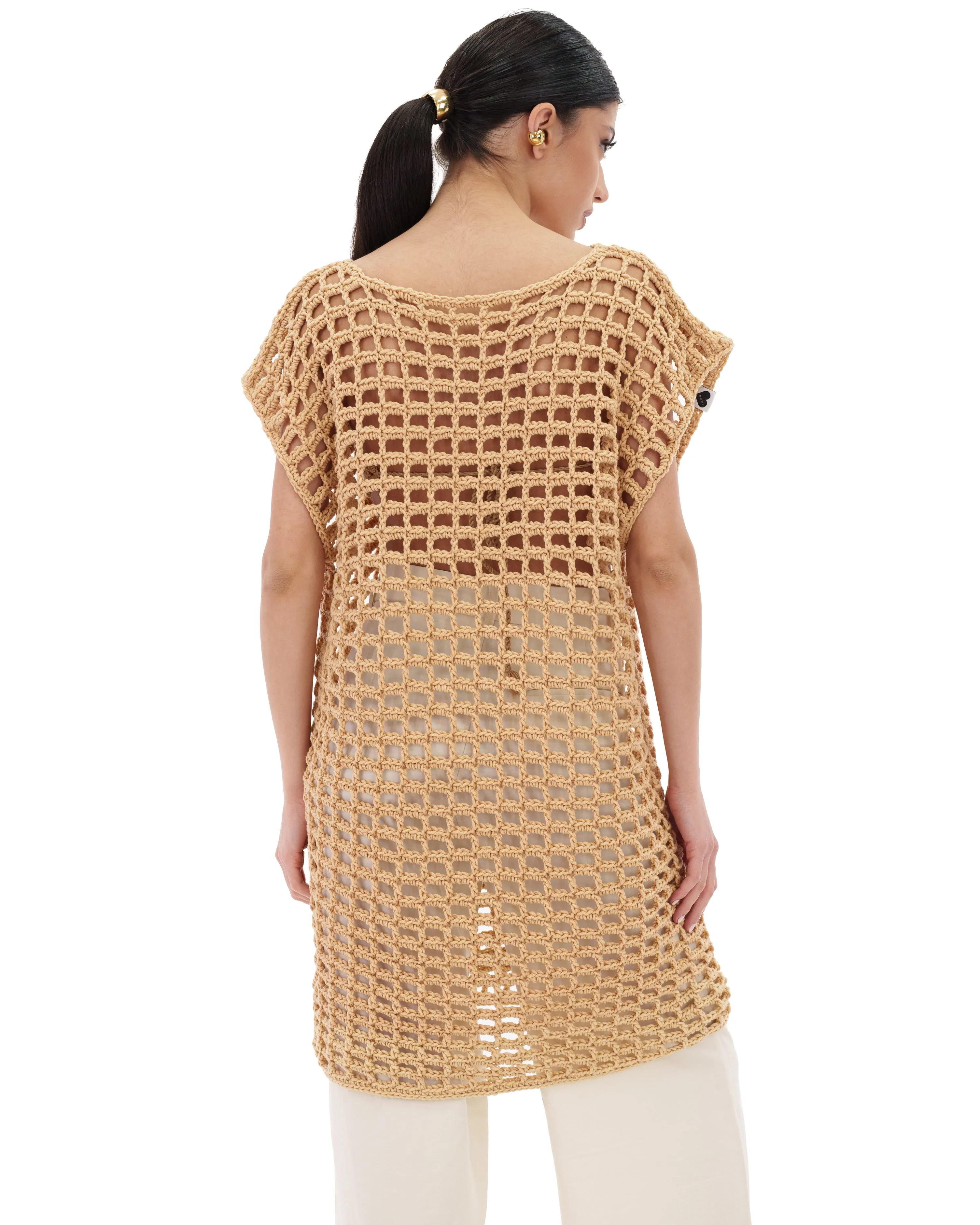 Crochet Net Dress