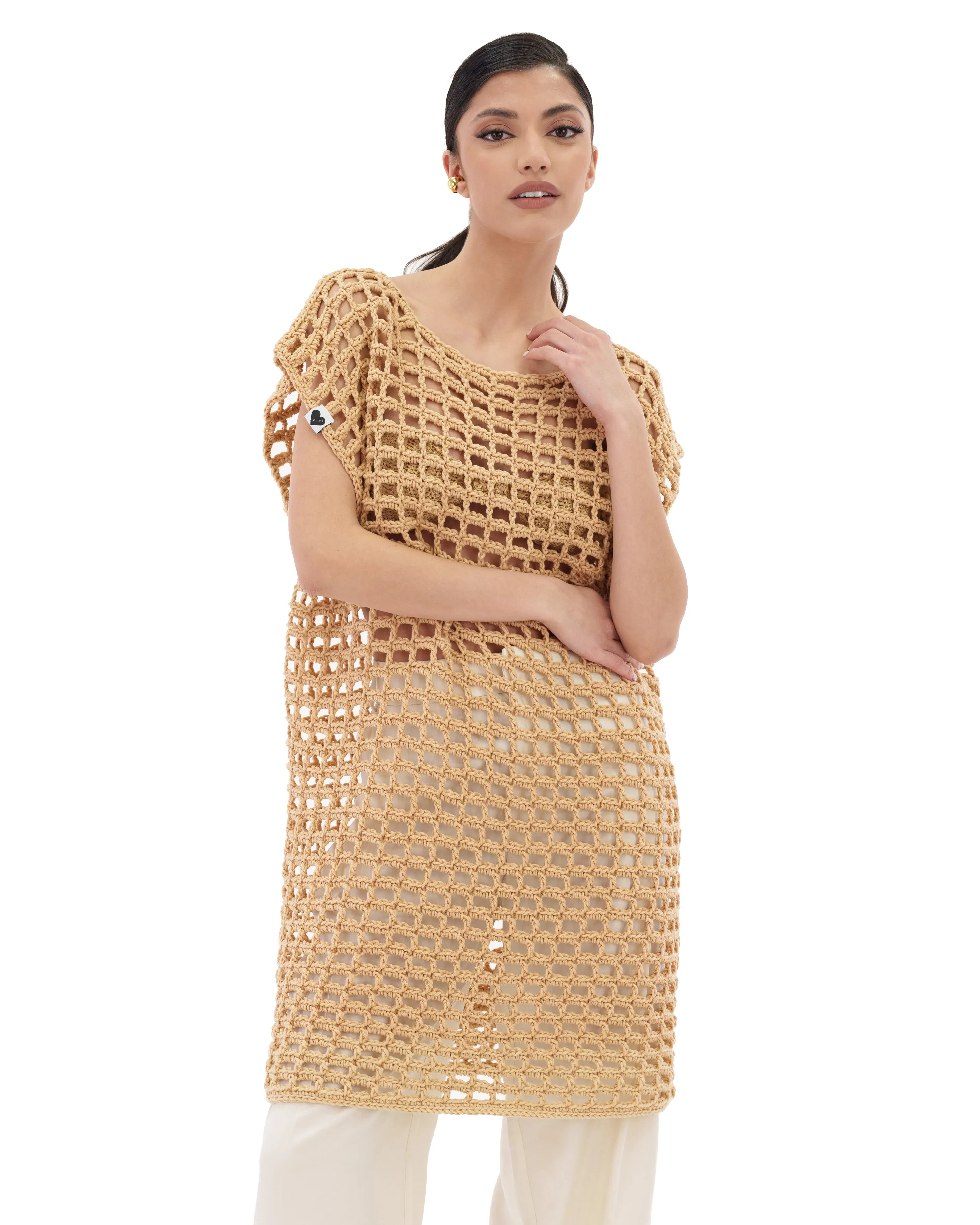 Crochet Net Dress