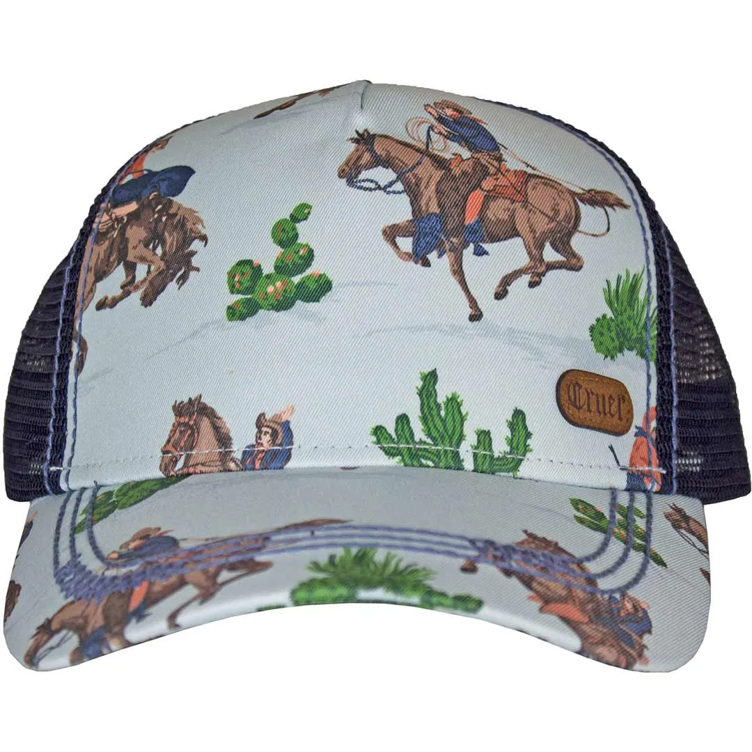 Cruel Denim Women's Horse Print Snap Back Cap