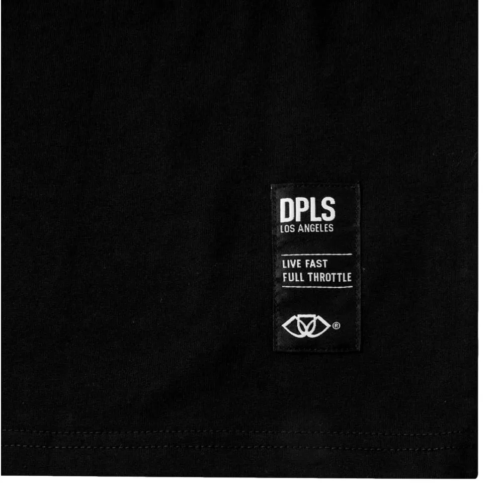 DPLS CONTOUR MARS TOPOGRAPHIC MAP TEE-BLACK