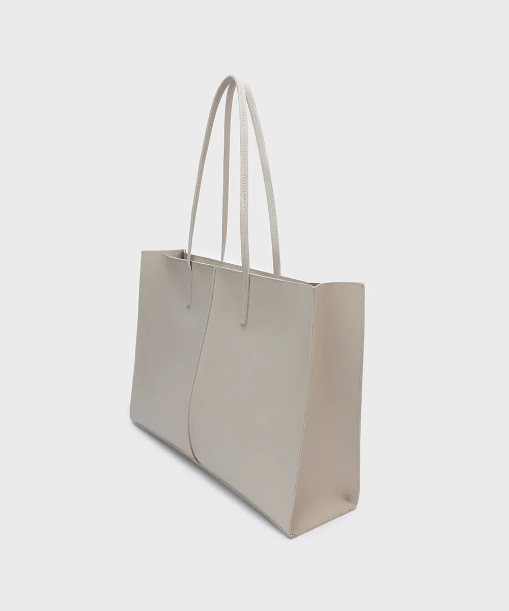 Faux Leather Tote Bag