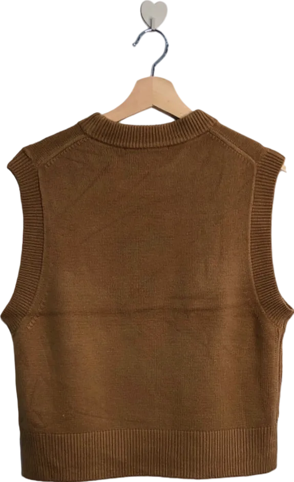 French Connection Camel ESO Babysoft Sleeveless Vest UK L