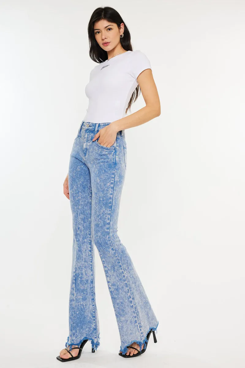 Freyja  High Rise Flare Jeans