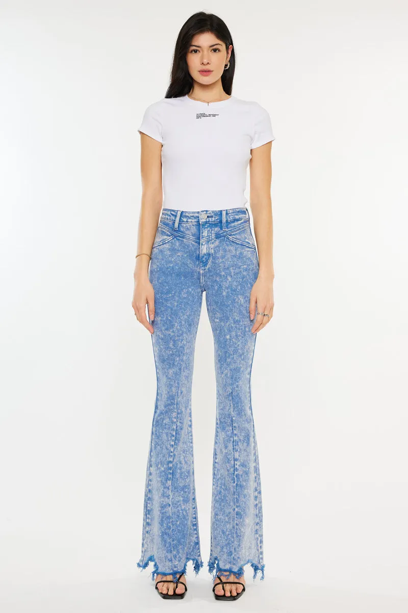 Freyja  High Rise Flare Jeans