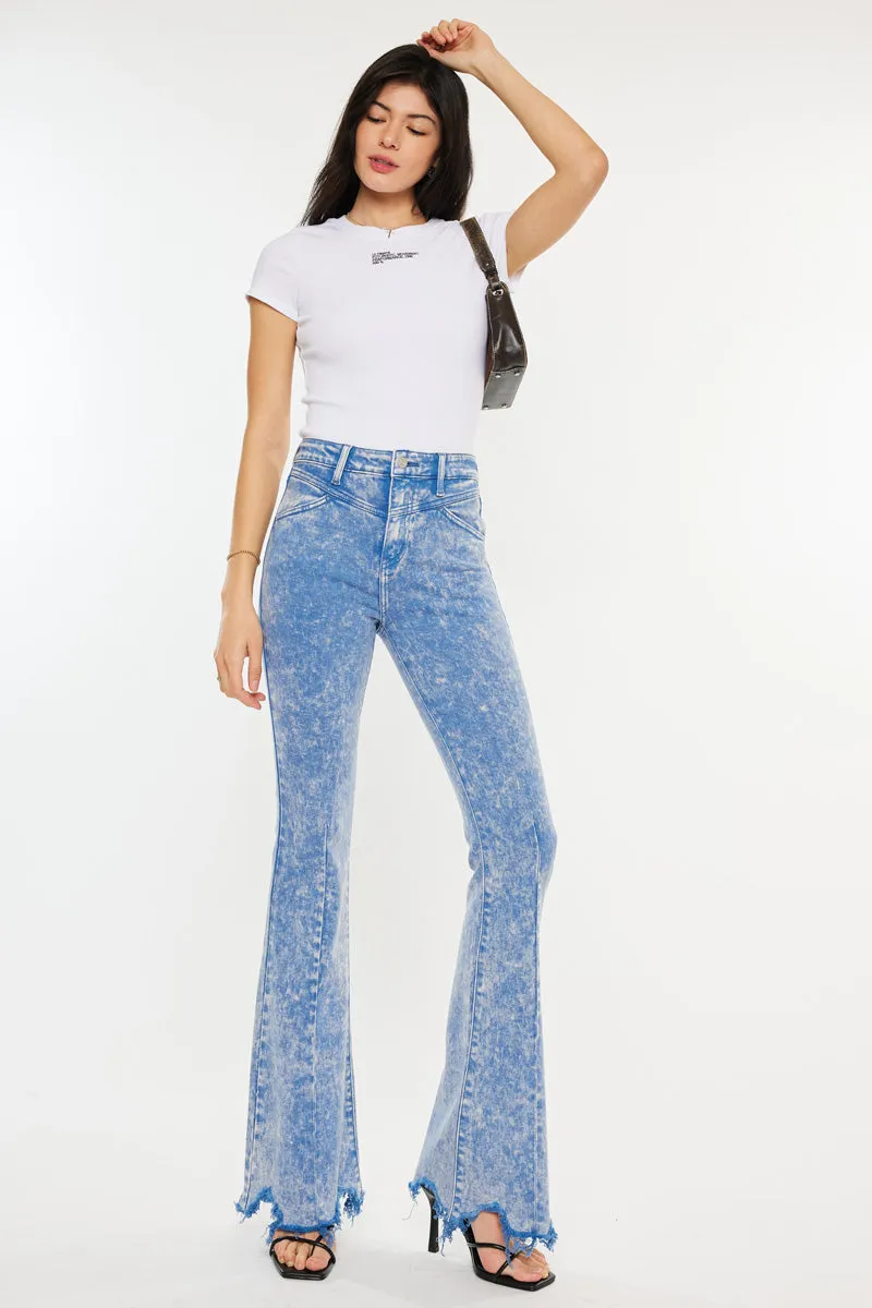 Freyja  High Rise Flare Jeans