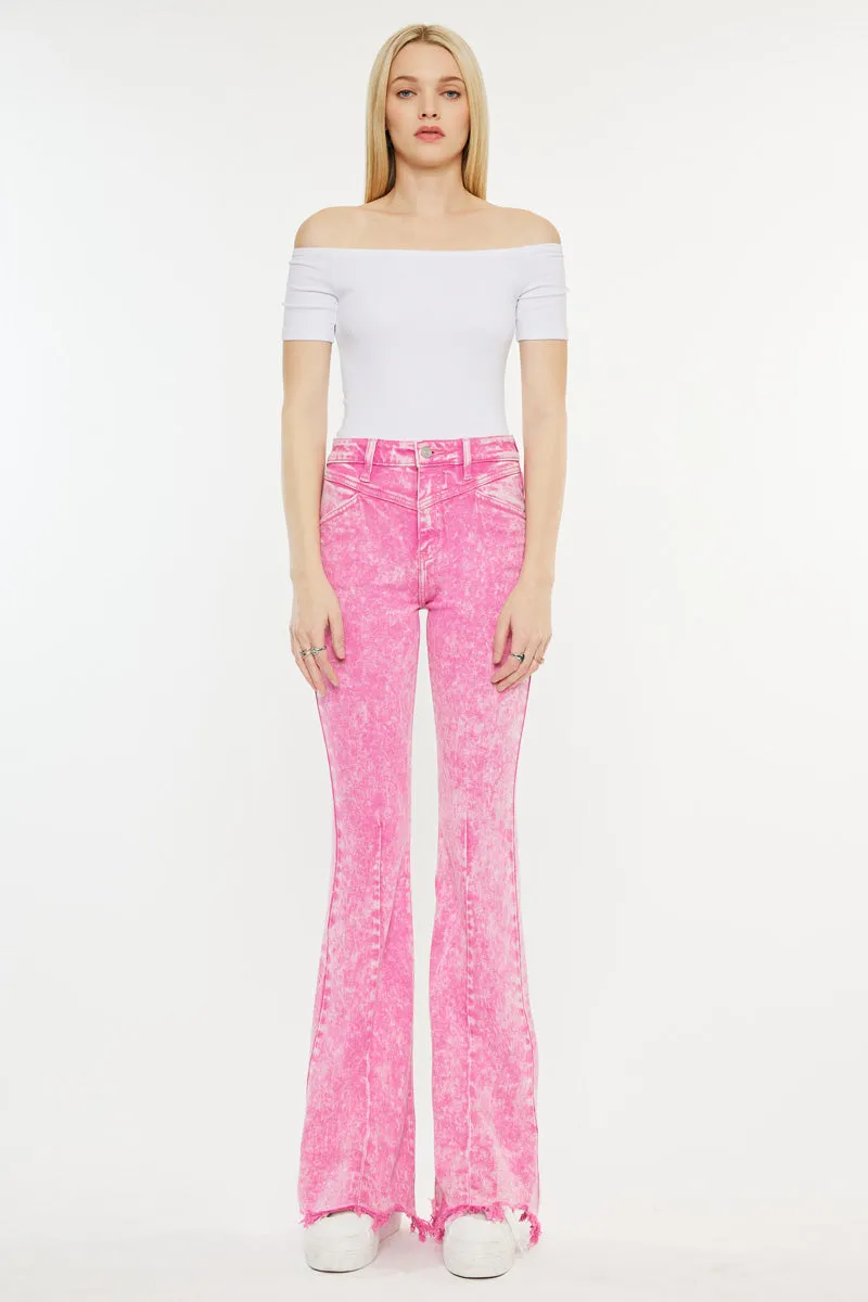 Freyja  High Rise Flare Jeans