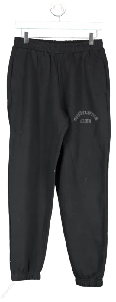 gymshark Black 'weightlifting Club' Joggers UK S