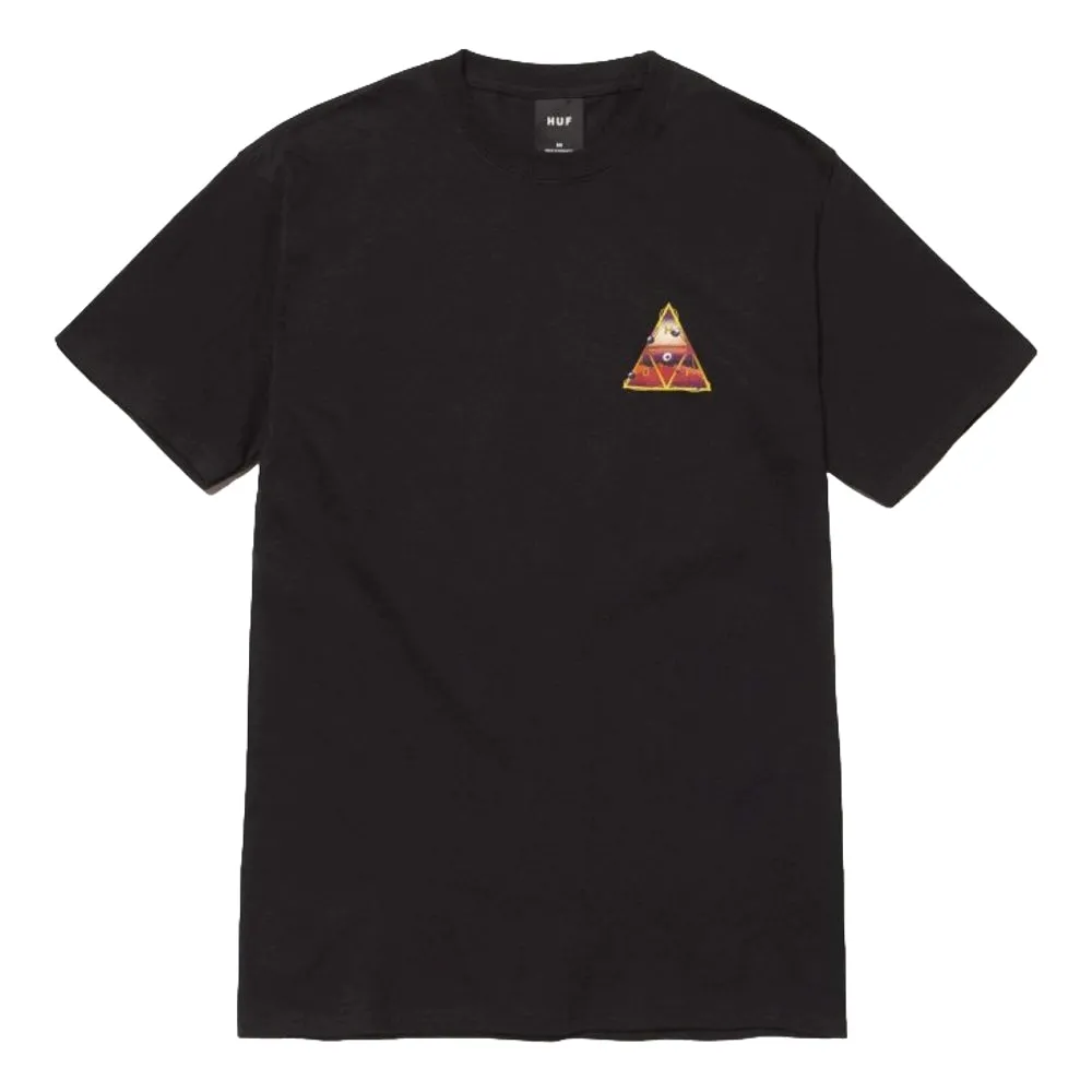 HUF ALTERED STATE TT S/S TEE-BLACK