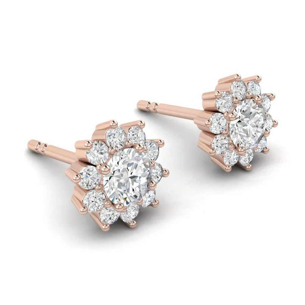 Isabela Earrings Lab Diamond