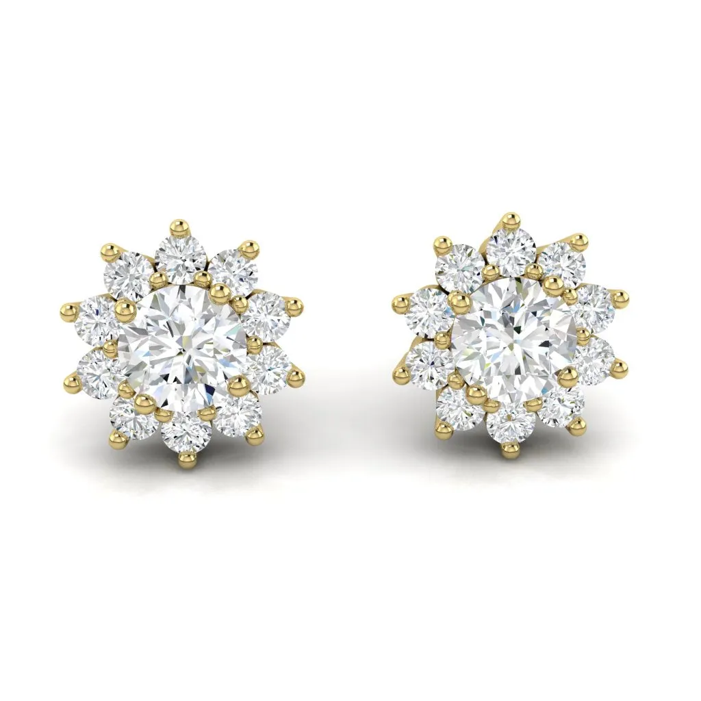 Isabela Earrings Lab Diamond