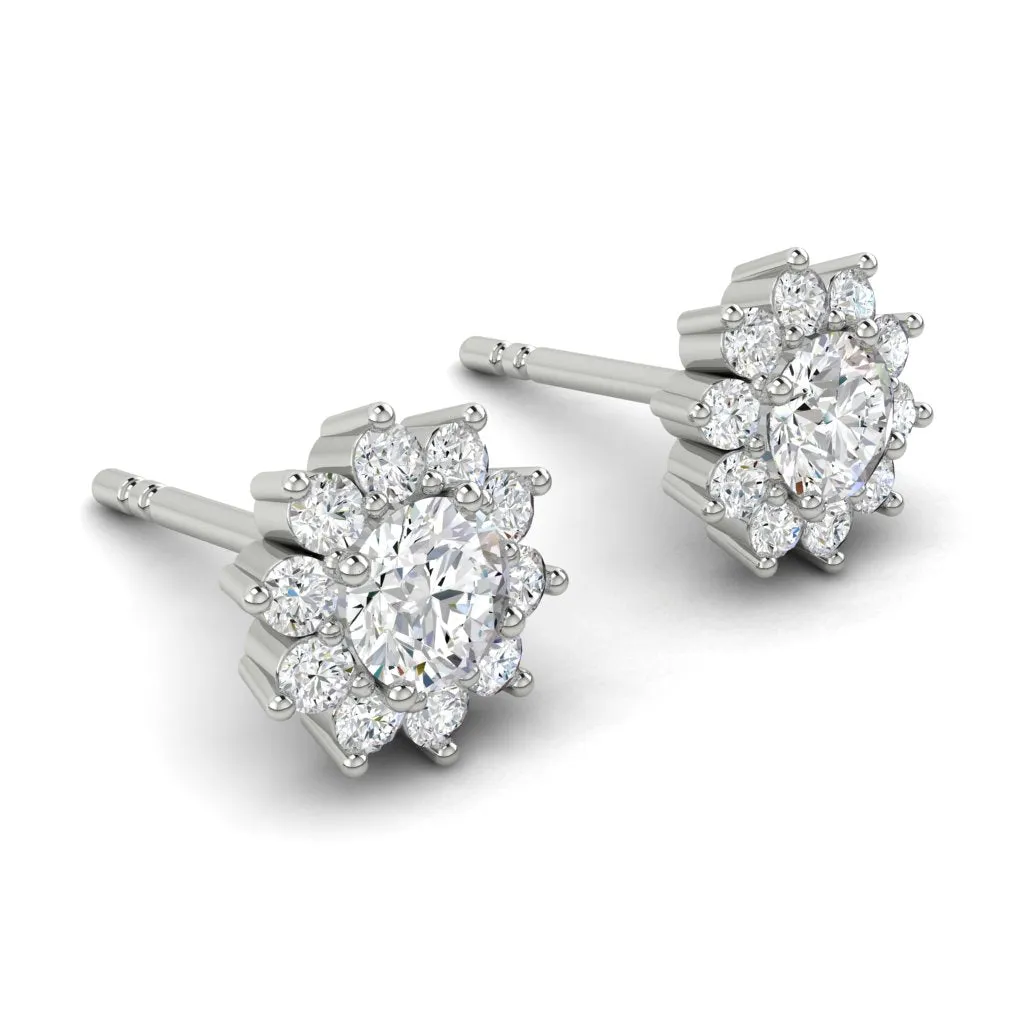 Isabela Earrings Lab Diamond