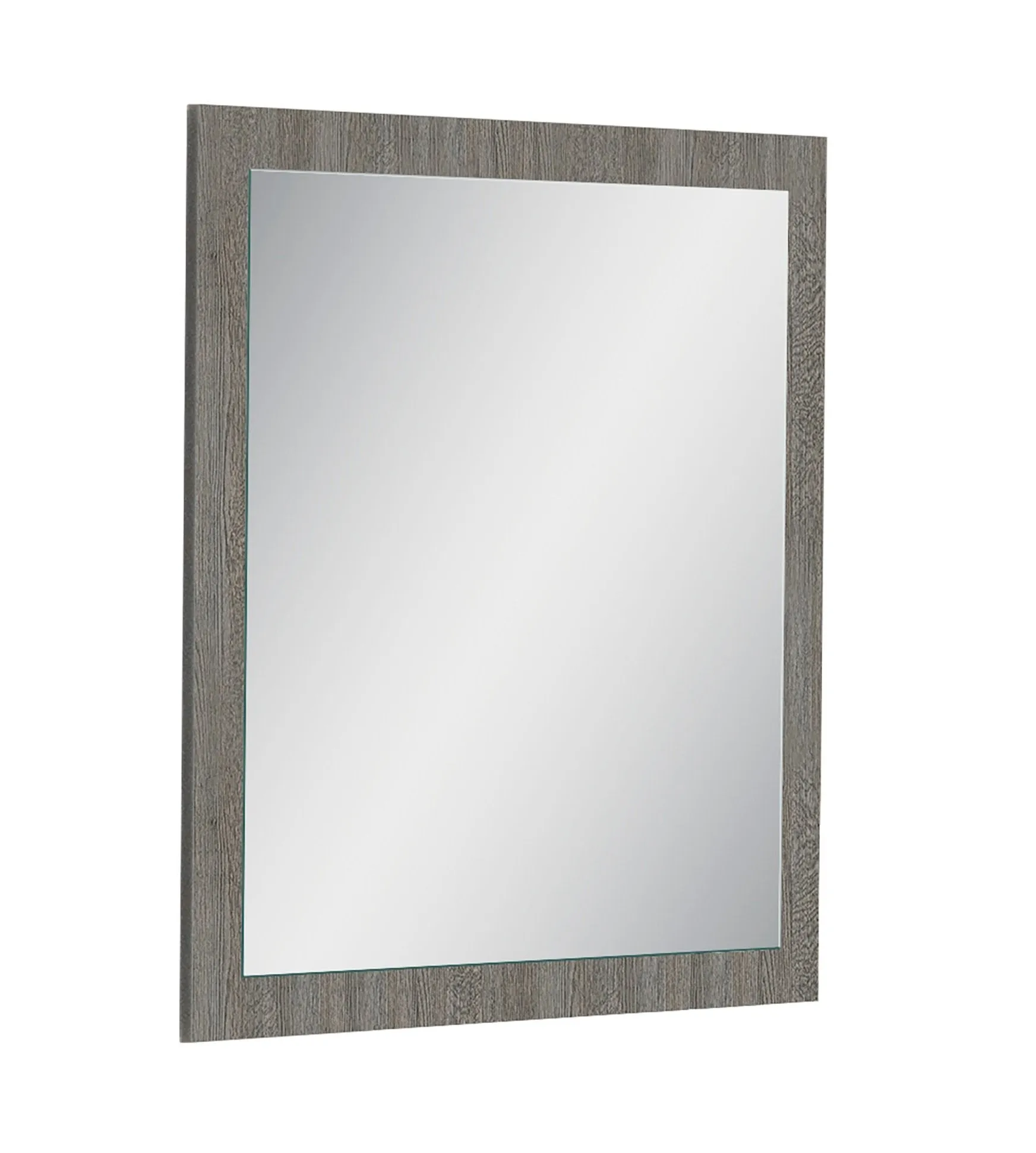 Kavathesar Anthracite Melamine And Grey Dresser And Mirror