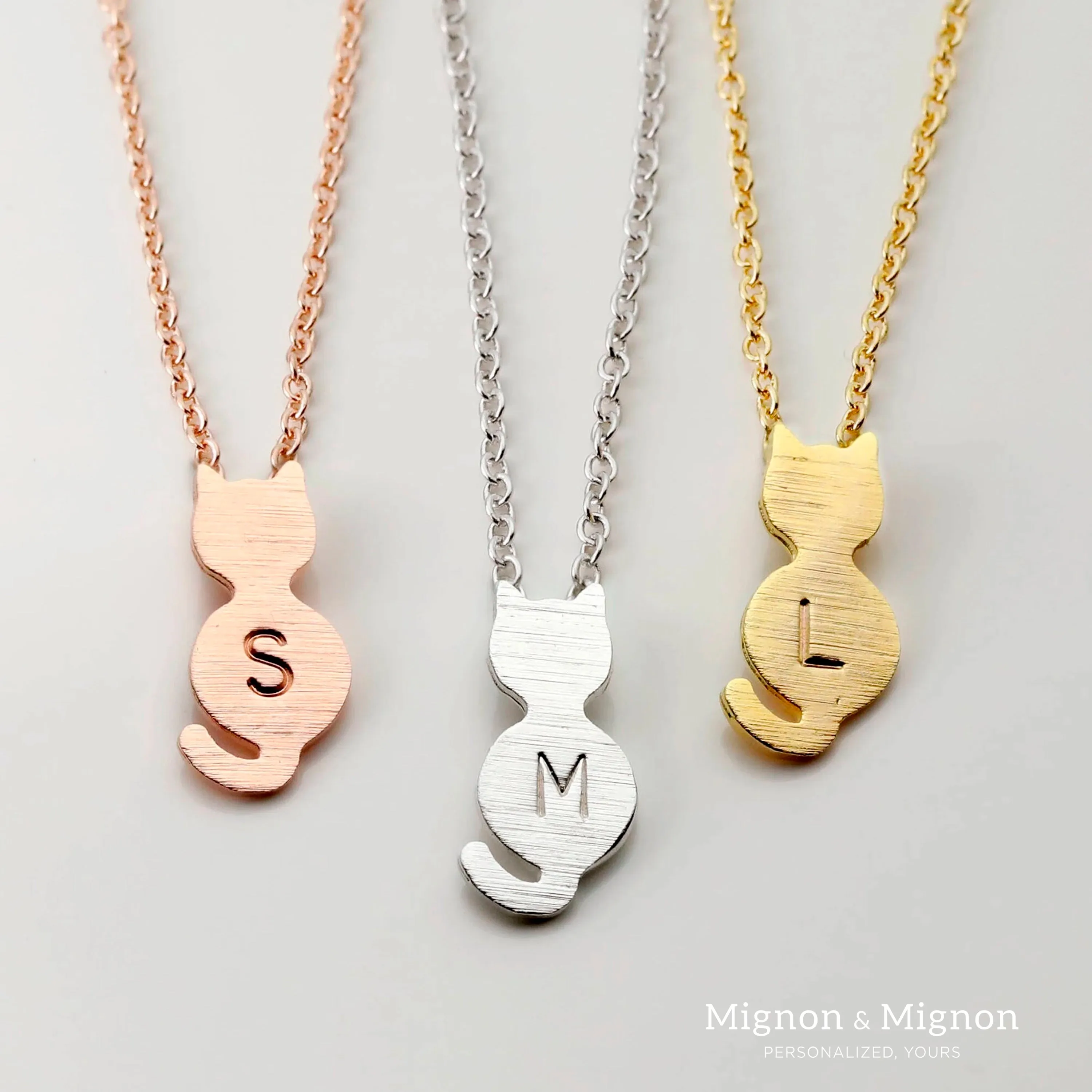 Kitty Personalized Necklace