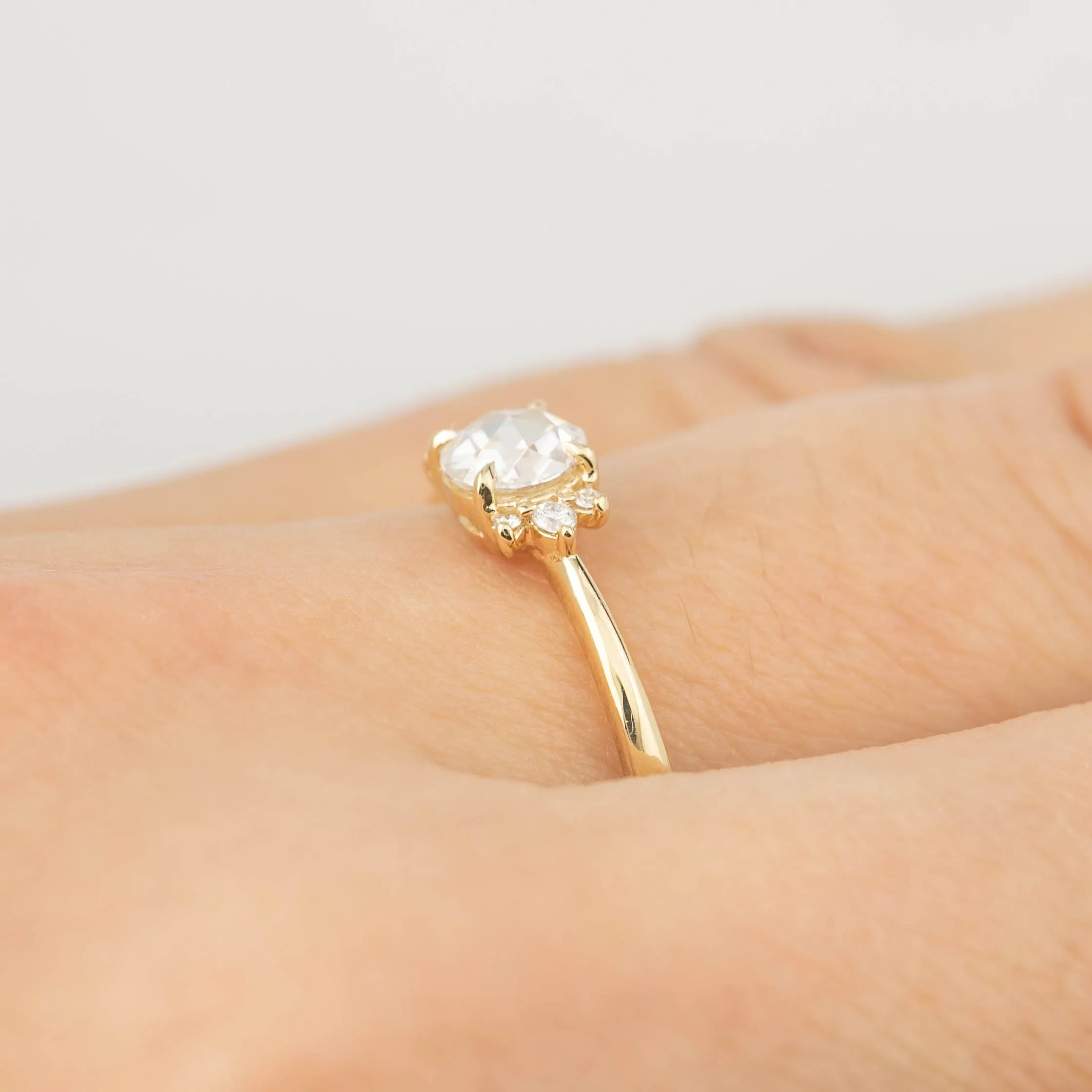 Lena Rose Cut Diamond Ring