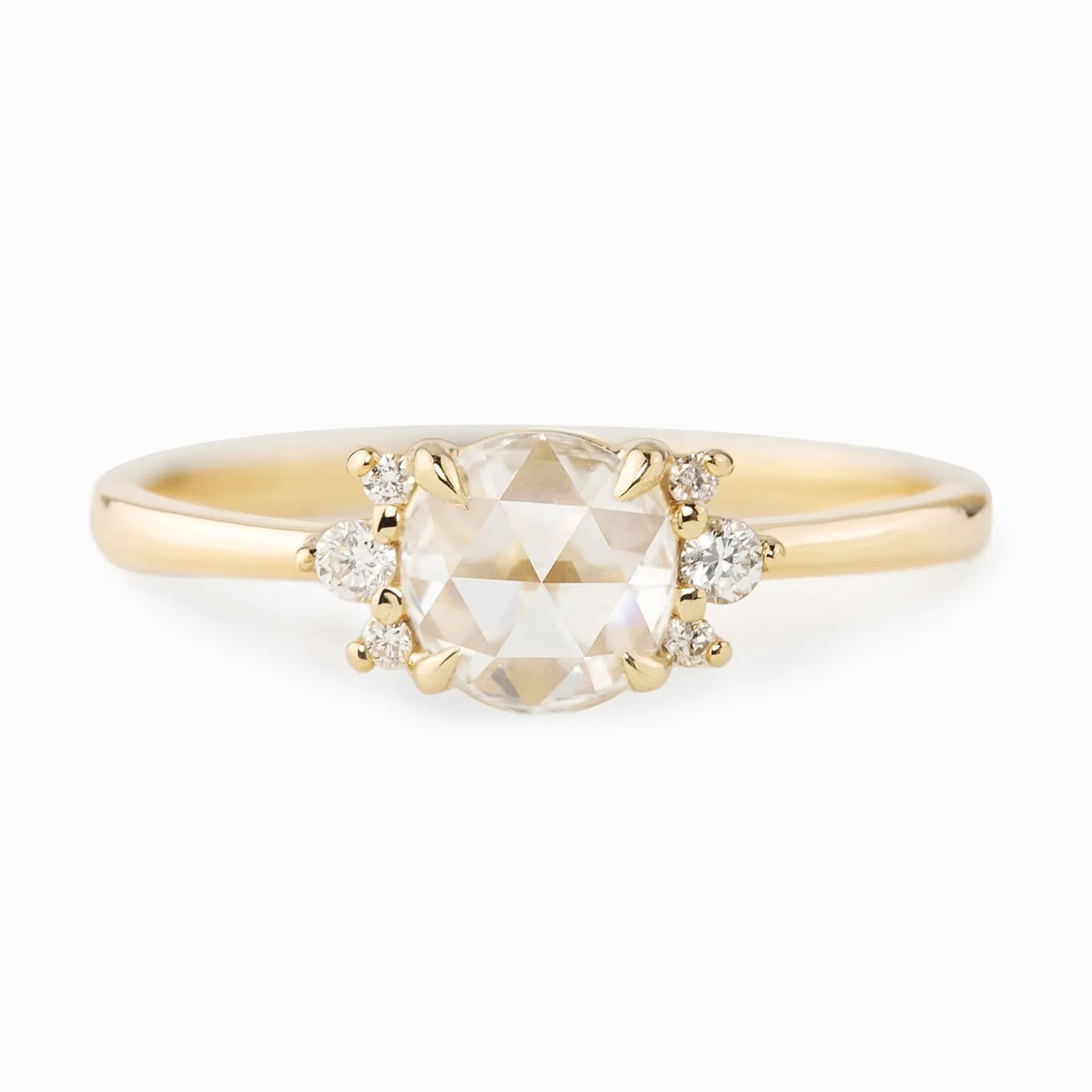 Lena Rose Cut Diamond Ring