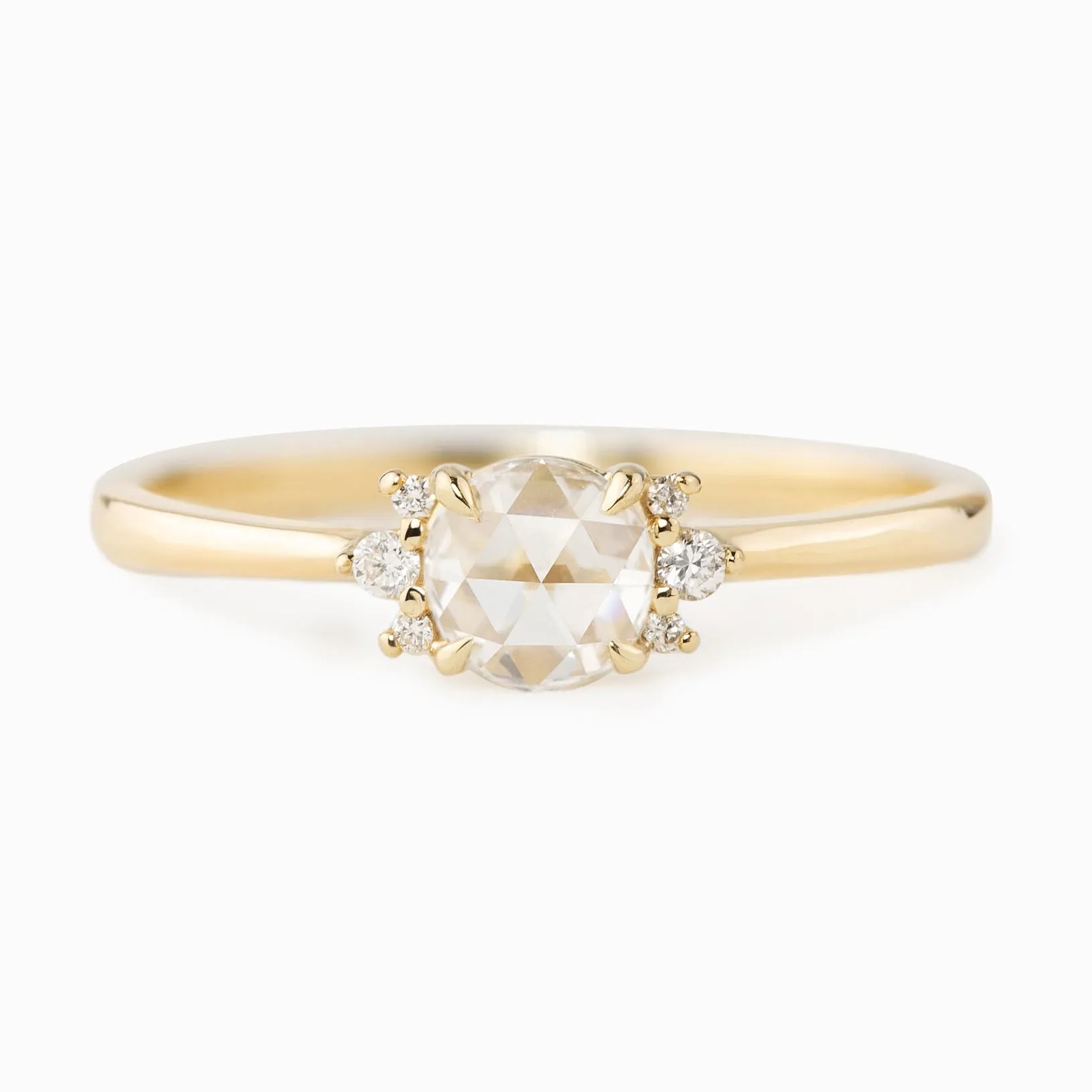 Lena Rose Cut Diamond Ring