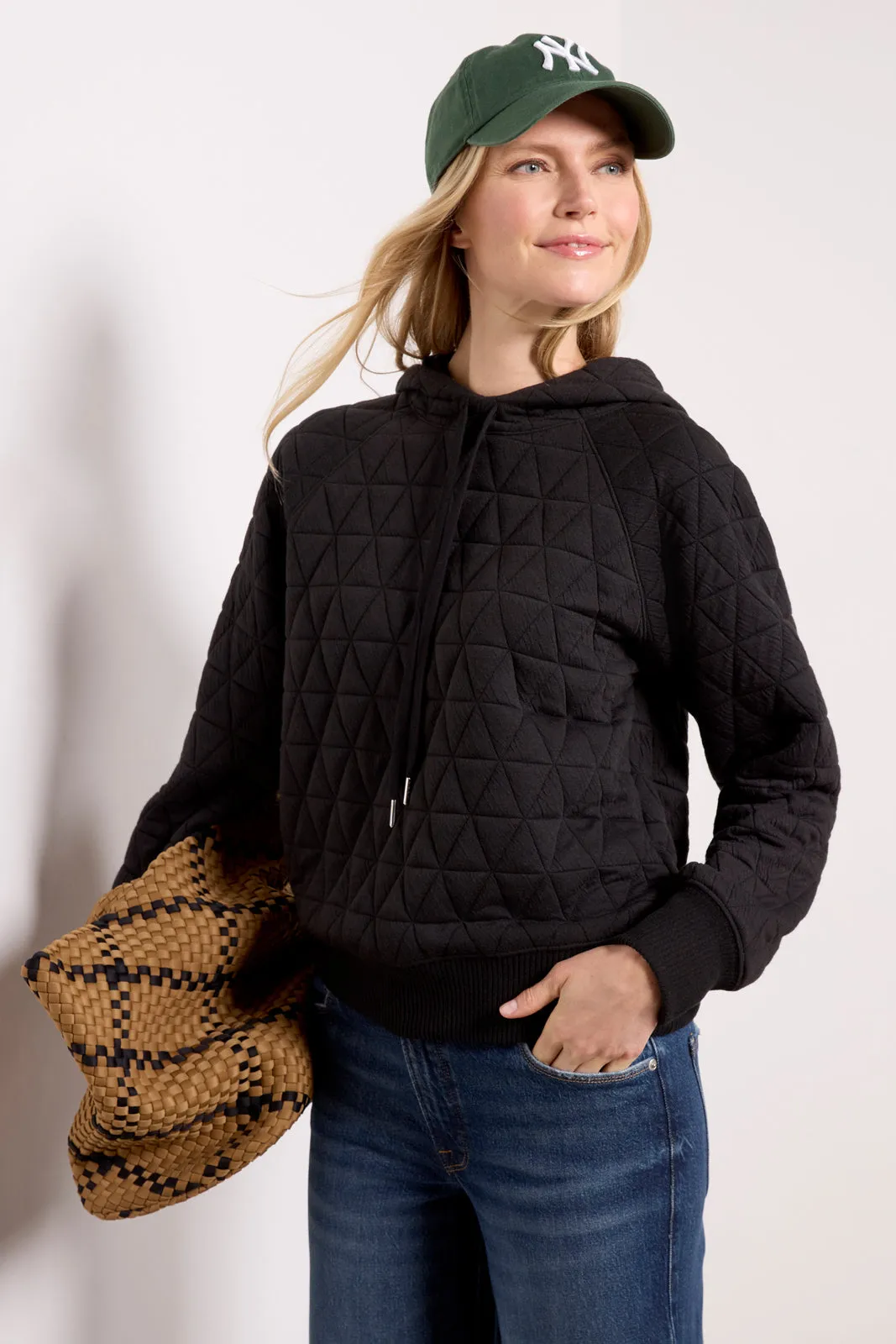 Lindsay Quilted Hoodie