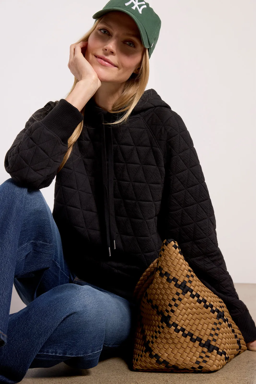 Lindsay Quilted Hoodie