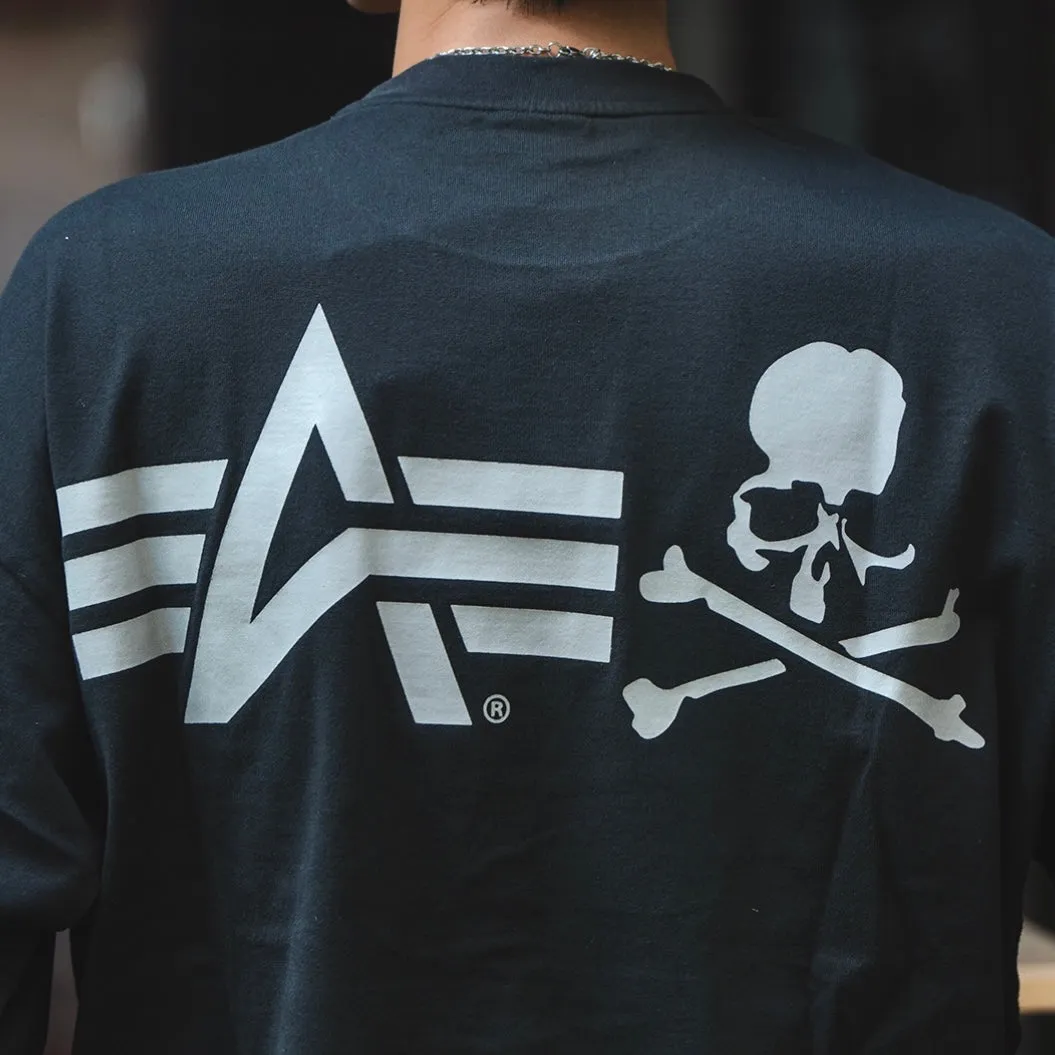 Mastermind Japan X Alpha Cigar Pack Tee Black