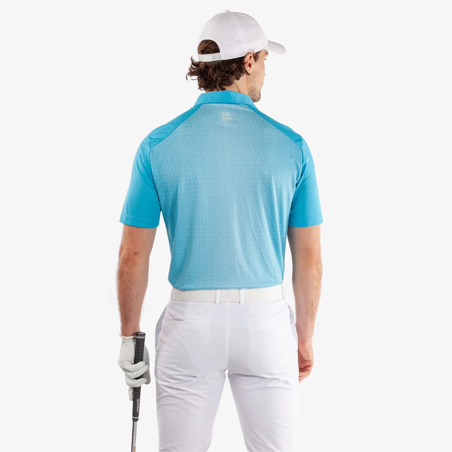 Mile Ventil8  Polo Aqua/White - SS24