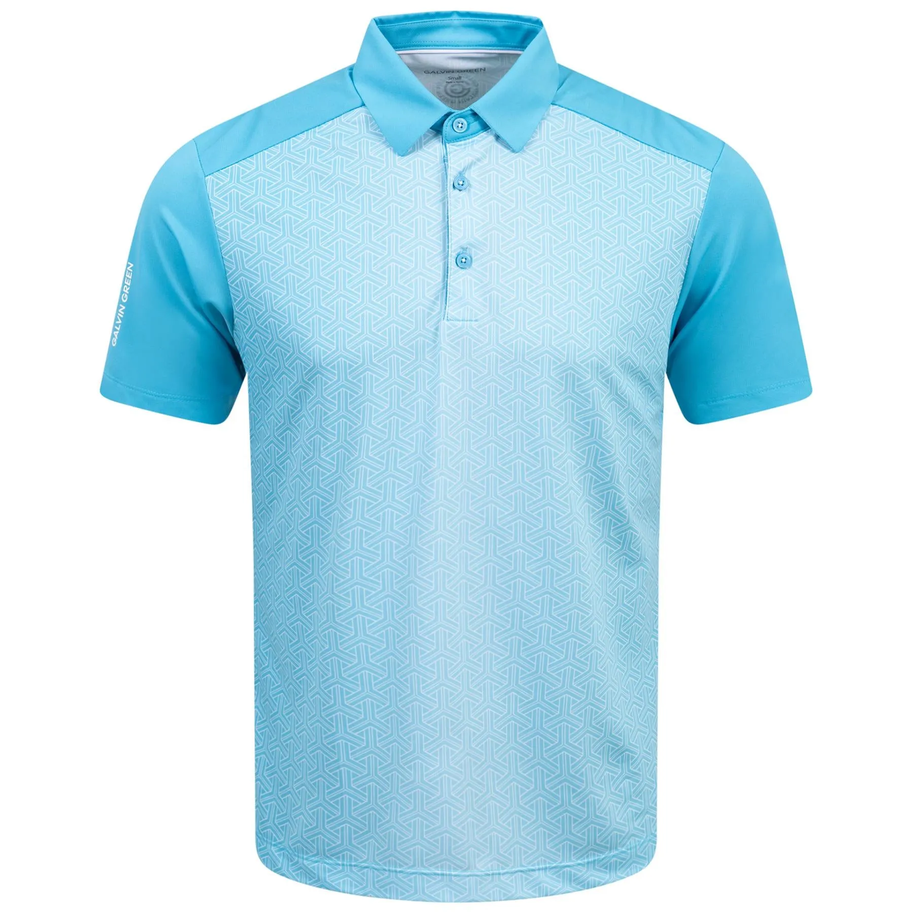 Mile Ventil8  Polo Aqua/White - SS24