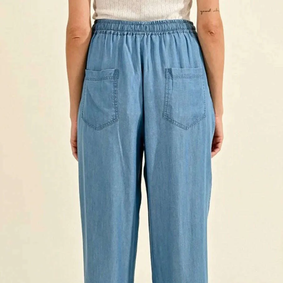 Molly Bracken - Lyocell Tapered Leg Pant