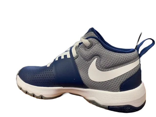 Nike junior bastek shoe Team Hustle 8 881941 401 midnight navy